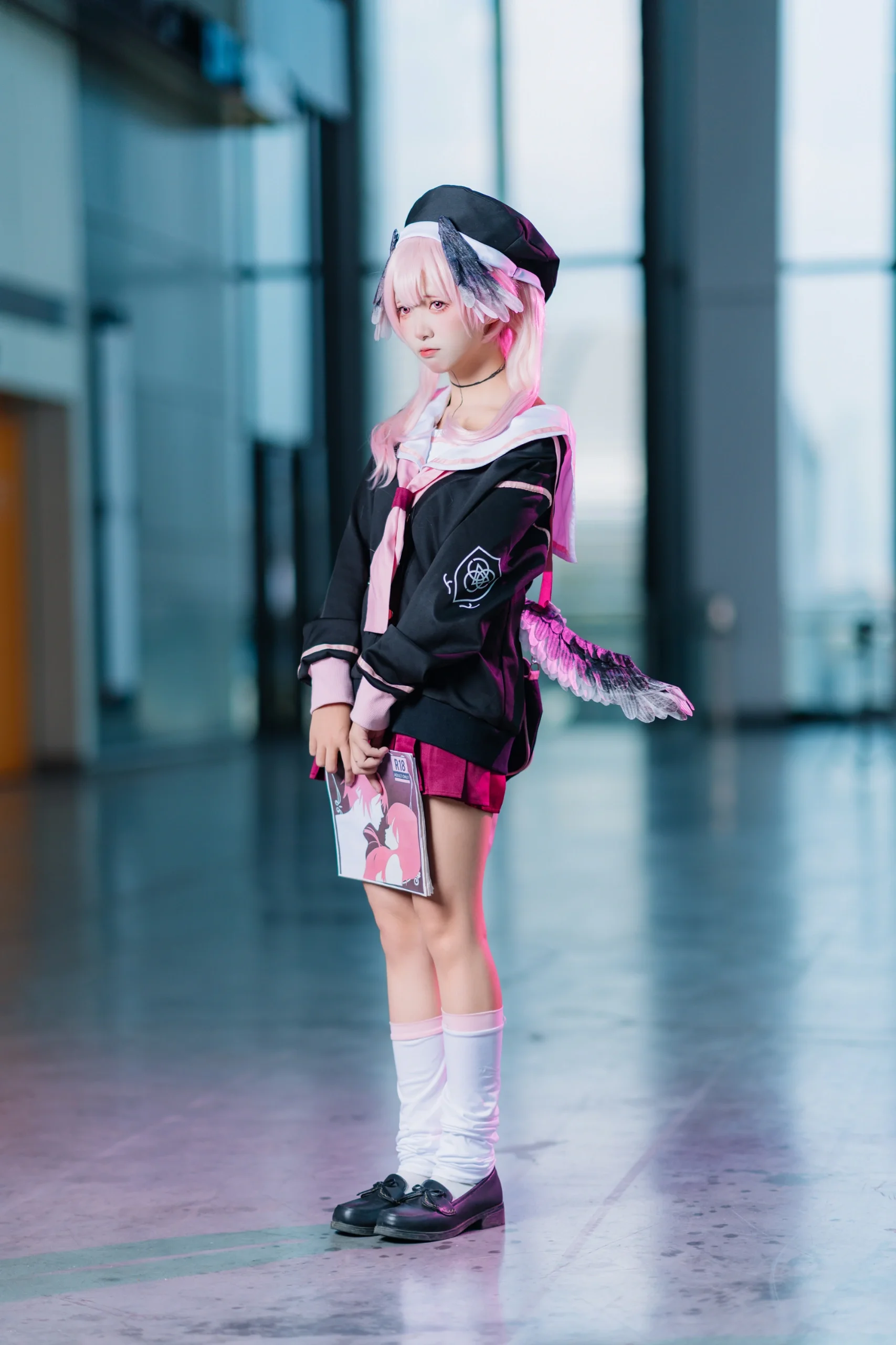 【小春cos】碧蓝档案风纪委员的日常，手持正义拒绝一切违规 - 第 1 张