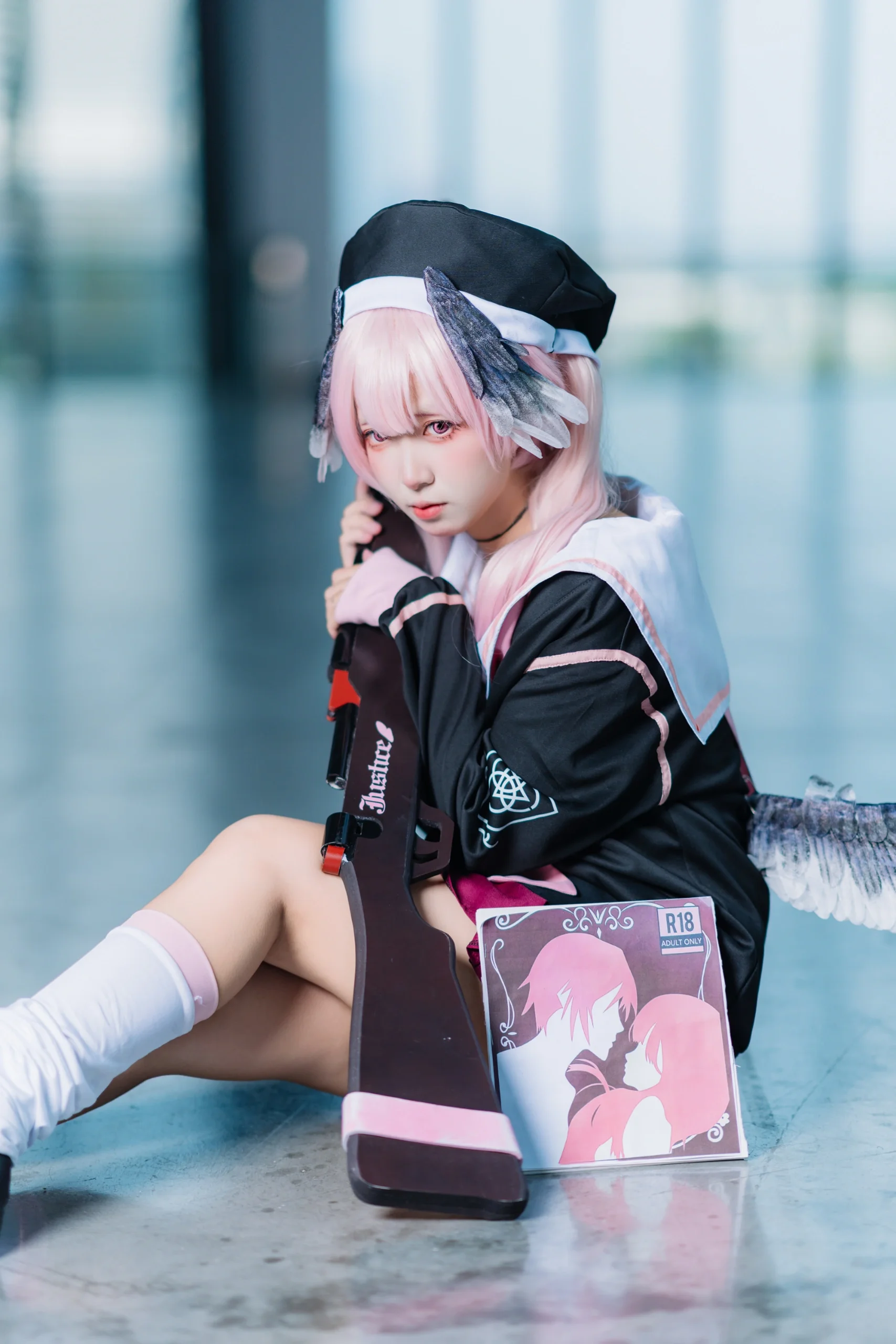 【小春cos】碧蓝档案风纪委员的日常，手持正义拒绝一切违规 - 第 3 张