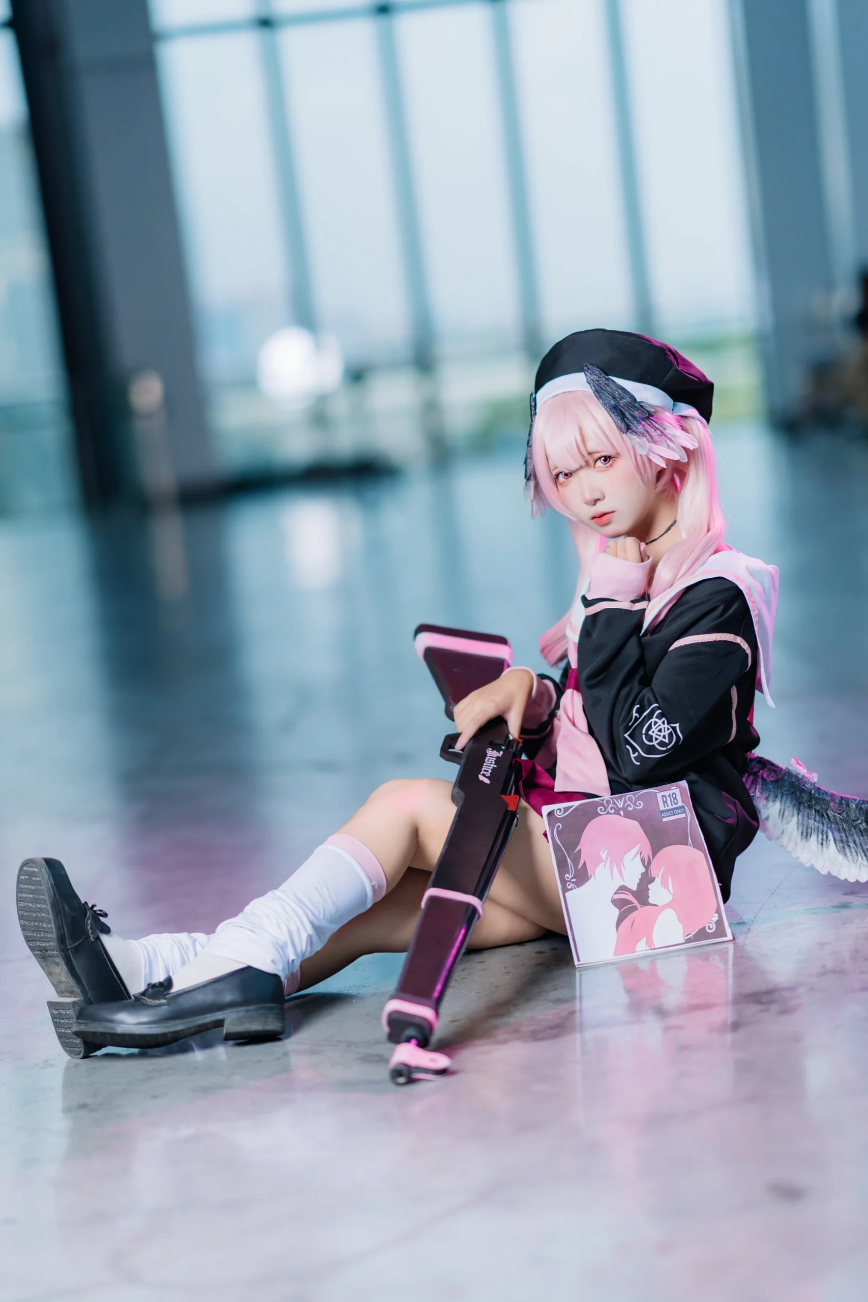 【小春cos】碧蓝档案风纪委员的日常，手持正义拒绝一切违规 - 第 4 张