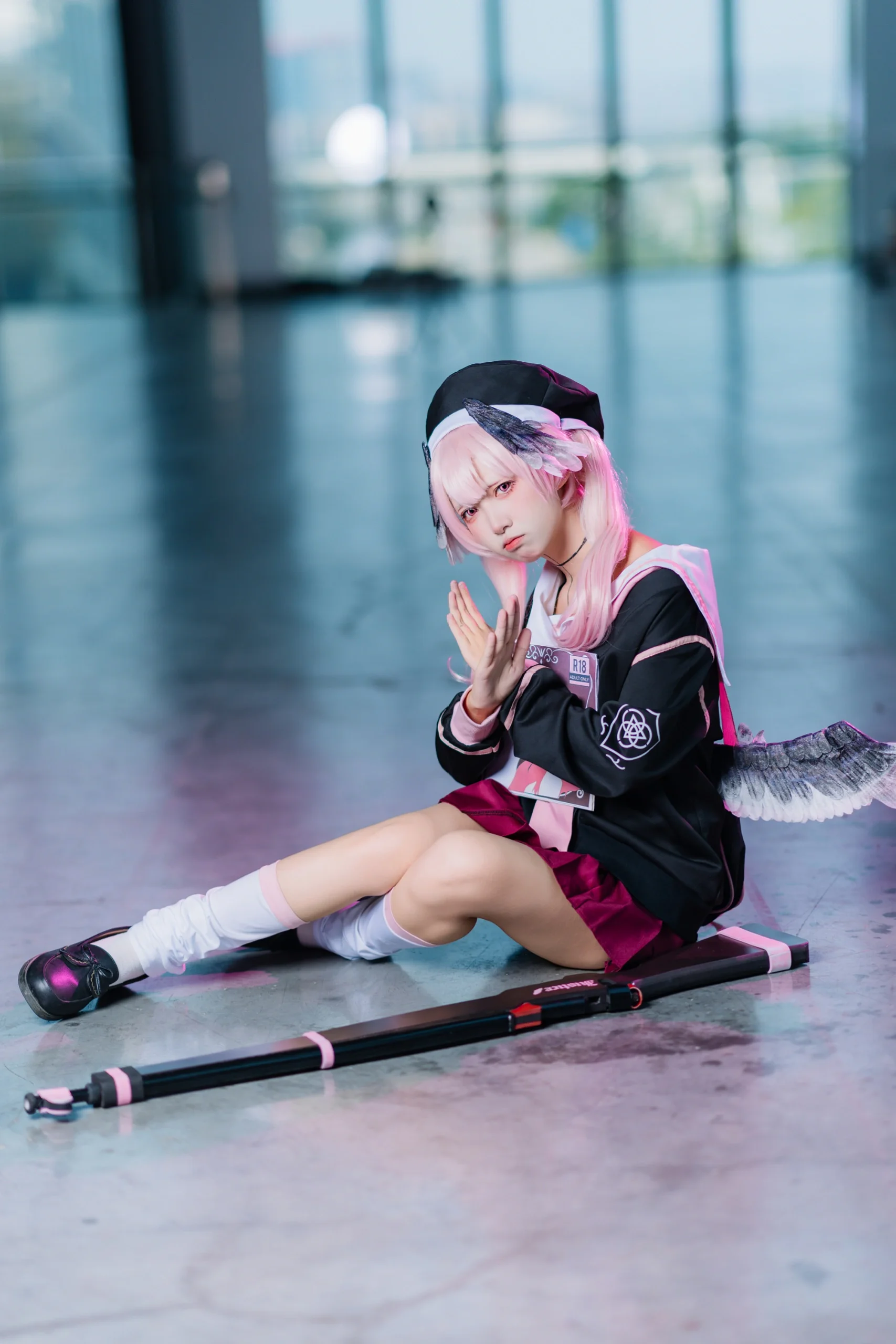 【小春cos】碧蓝档案风纪委员的日常，手持正义拒绝一切违规