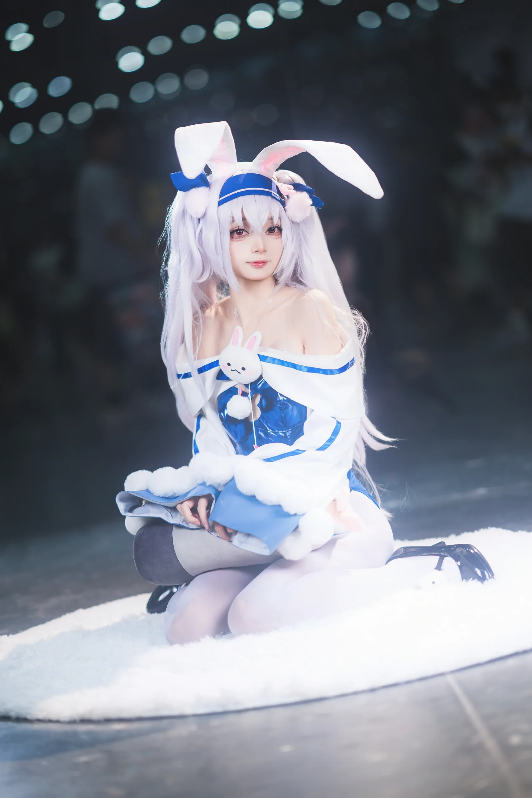 【ラフィー コスプレ】アズールレーンの深圳アニメフェスティバル バニーガール実写 - 7 枚目