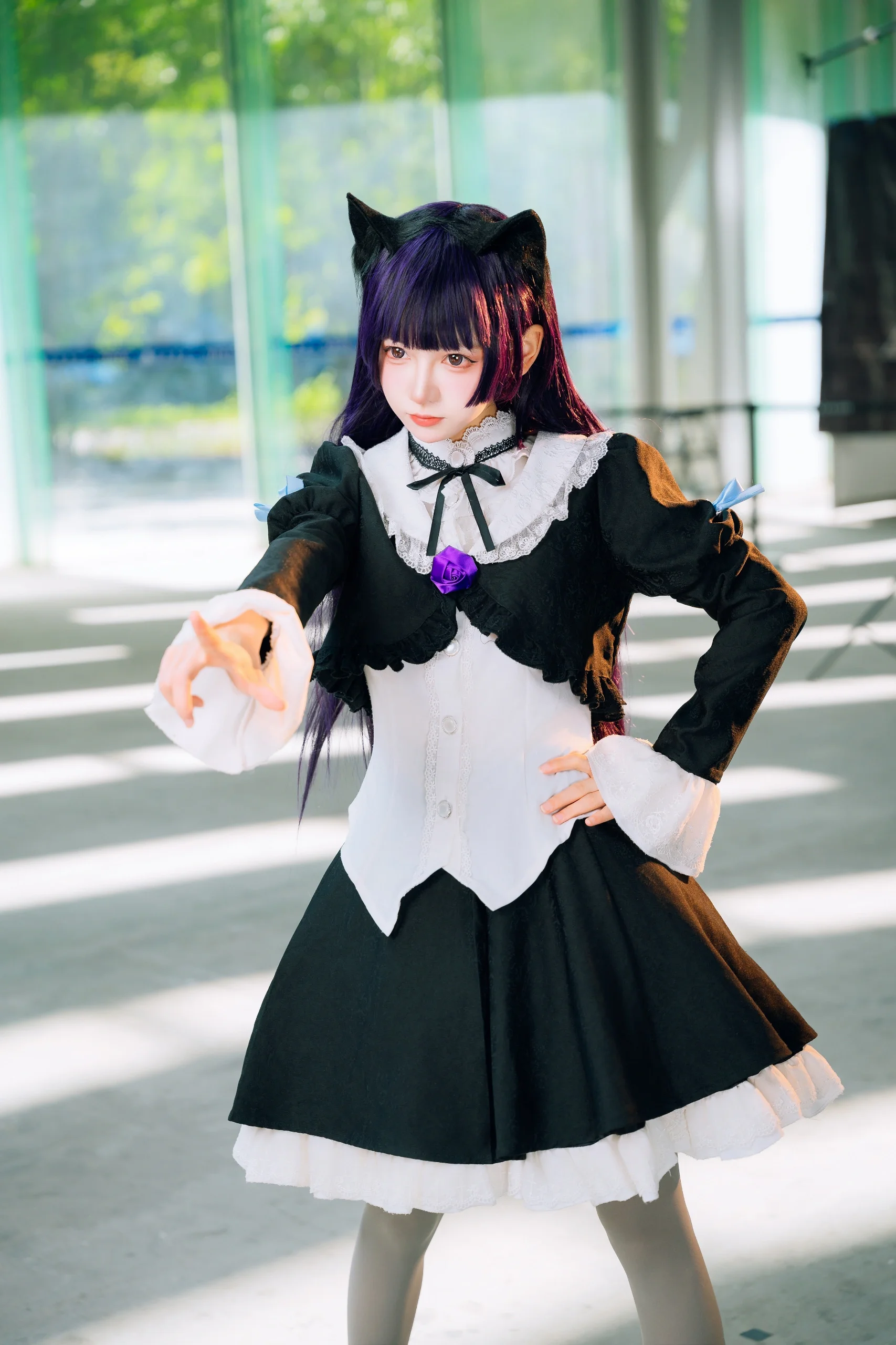 【黑猫cos】我的妹妹才没有那么可爱，猫系少女的漫展实录 - 第 2 张