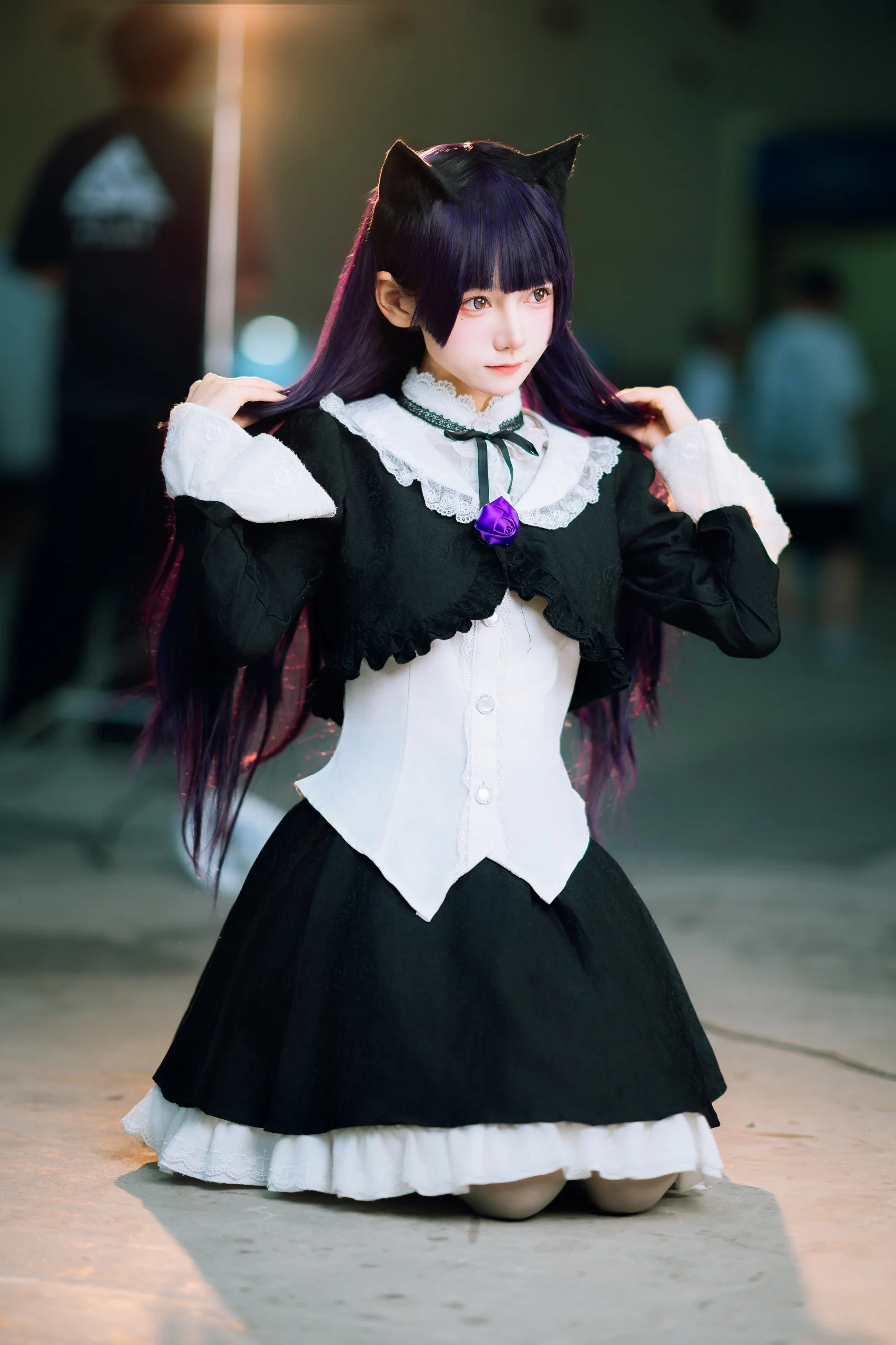 【黑猫cos】我的妹妹才没有那么可爱，猫系少女的漫展实录 - 第 3 张