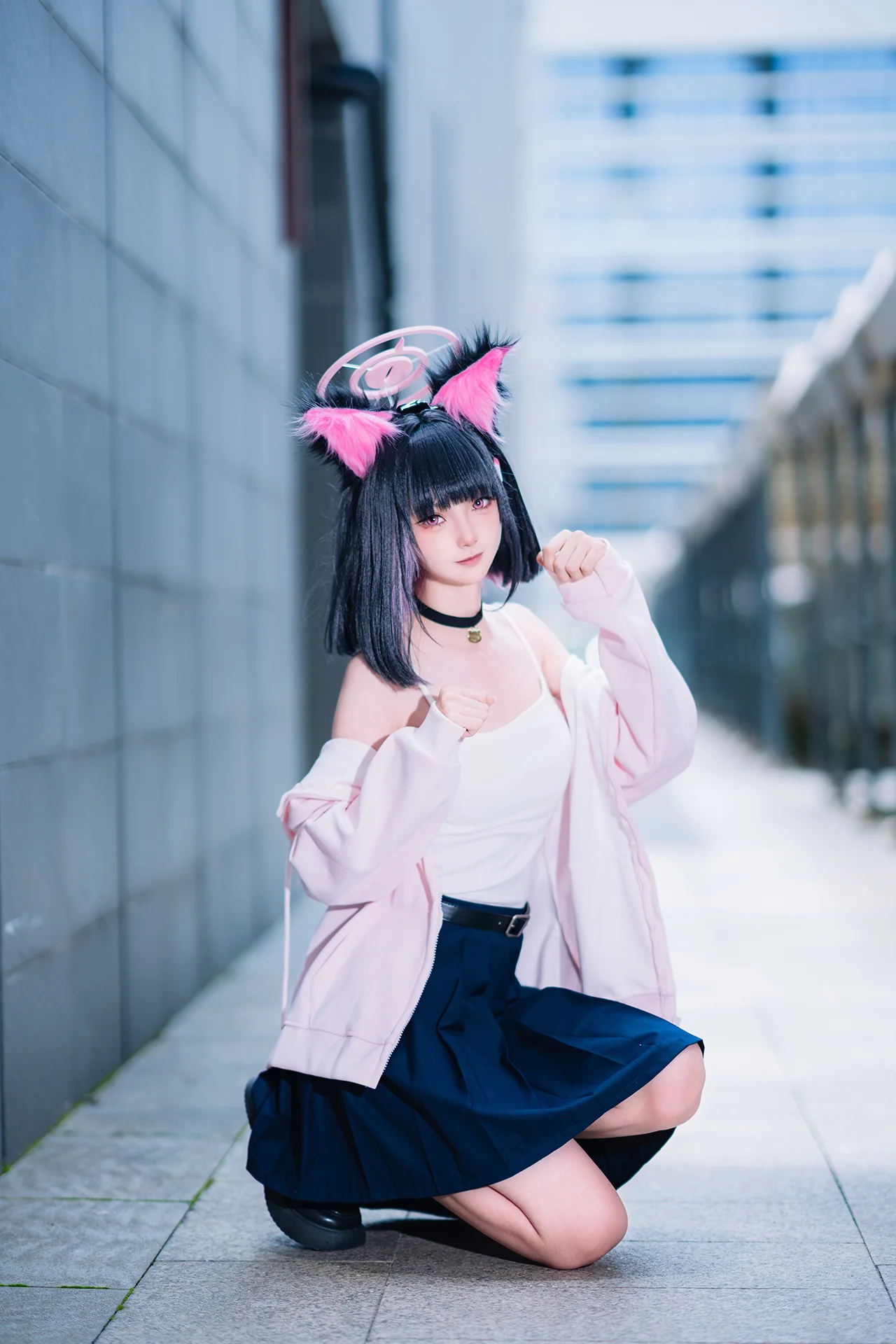 [Kyoyama Kazusa cosplay] Refreshing cat-like everyday life in Blue Archive - Image 3