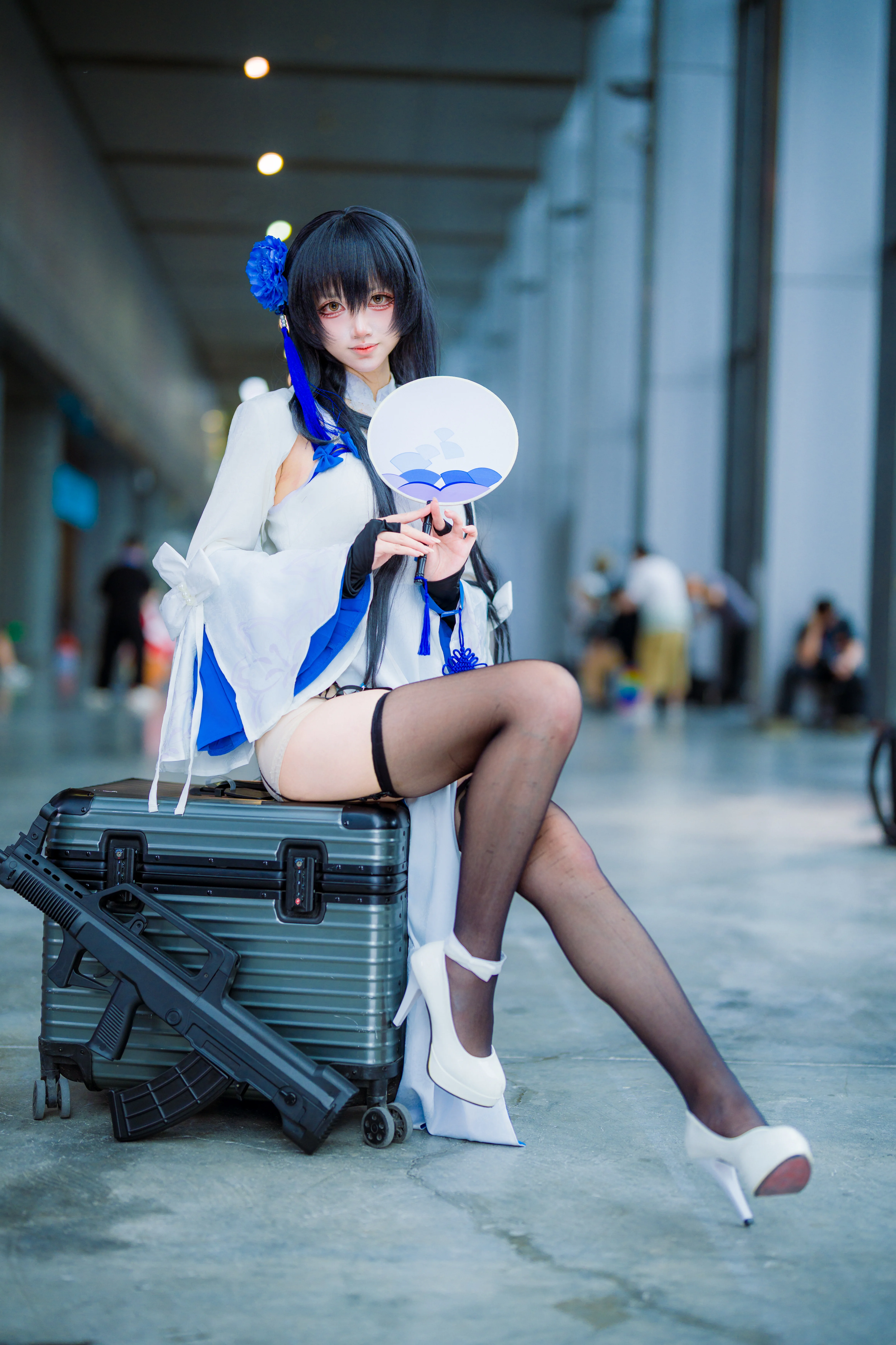 [Daiyan Cosplay] Girls' Frontline 2: Exilium - Yu Linglong, Firefly ACG Expo Photoshoot Record - Image 4