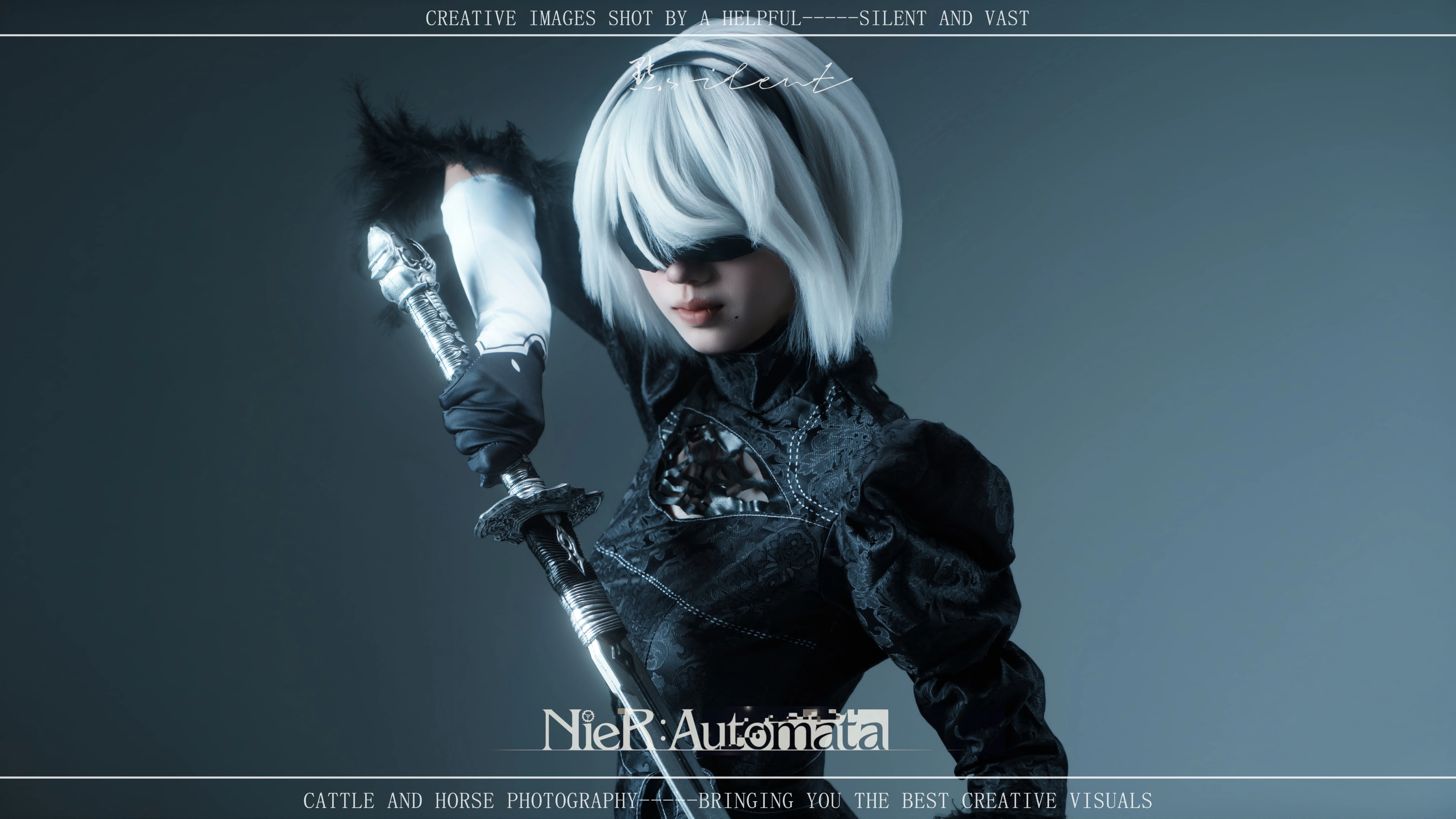 【2bcos】尼尔机械纪元，冷冽剑士的镜头瞬间呈现 - 第 3 张