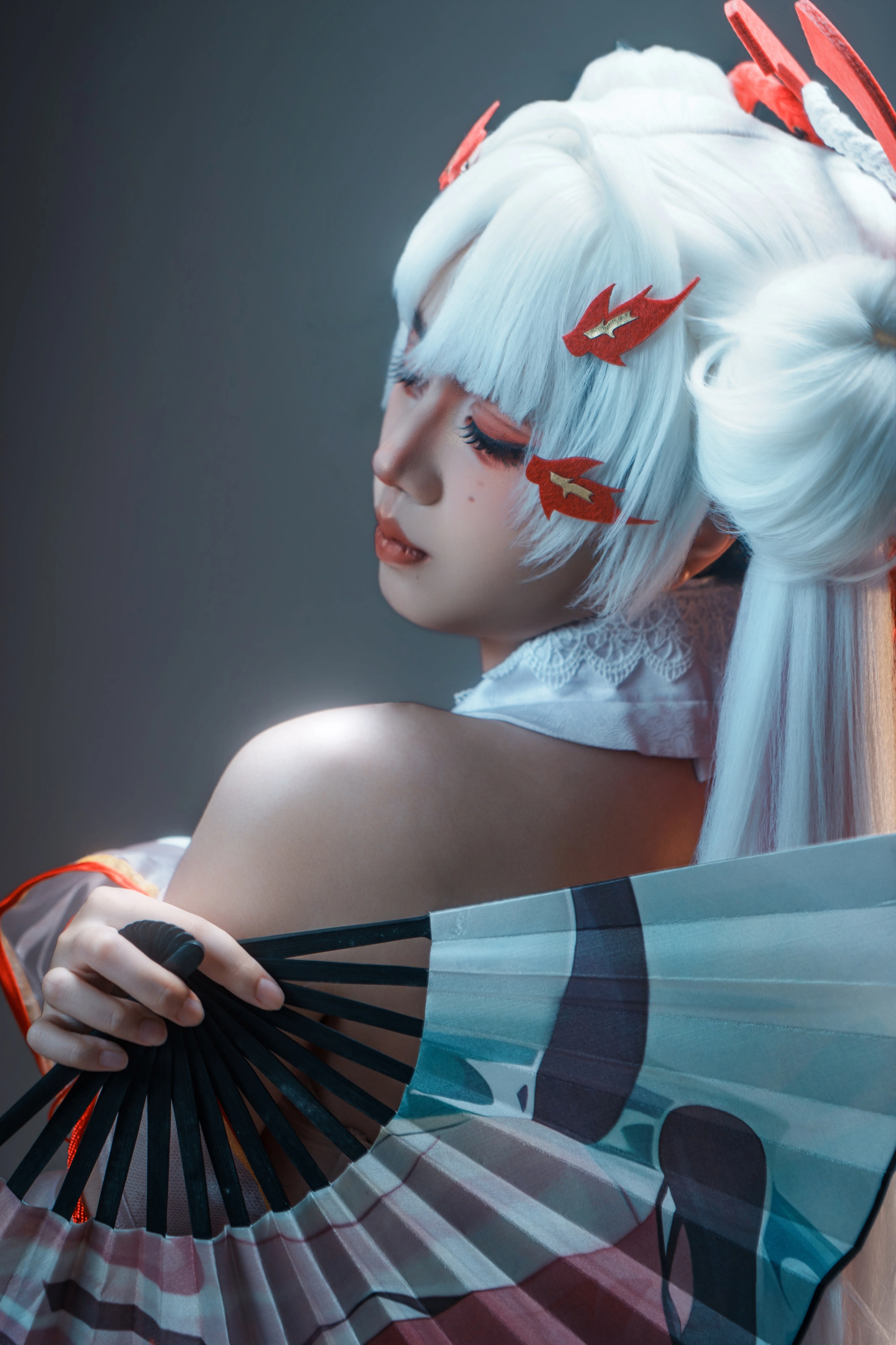 陰陽師不知火阿離cos，執扇看盡世間浮華 - 第 1 張