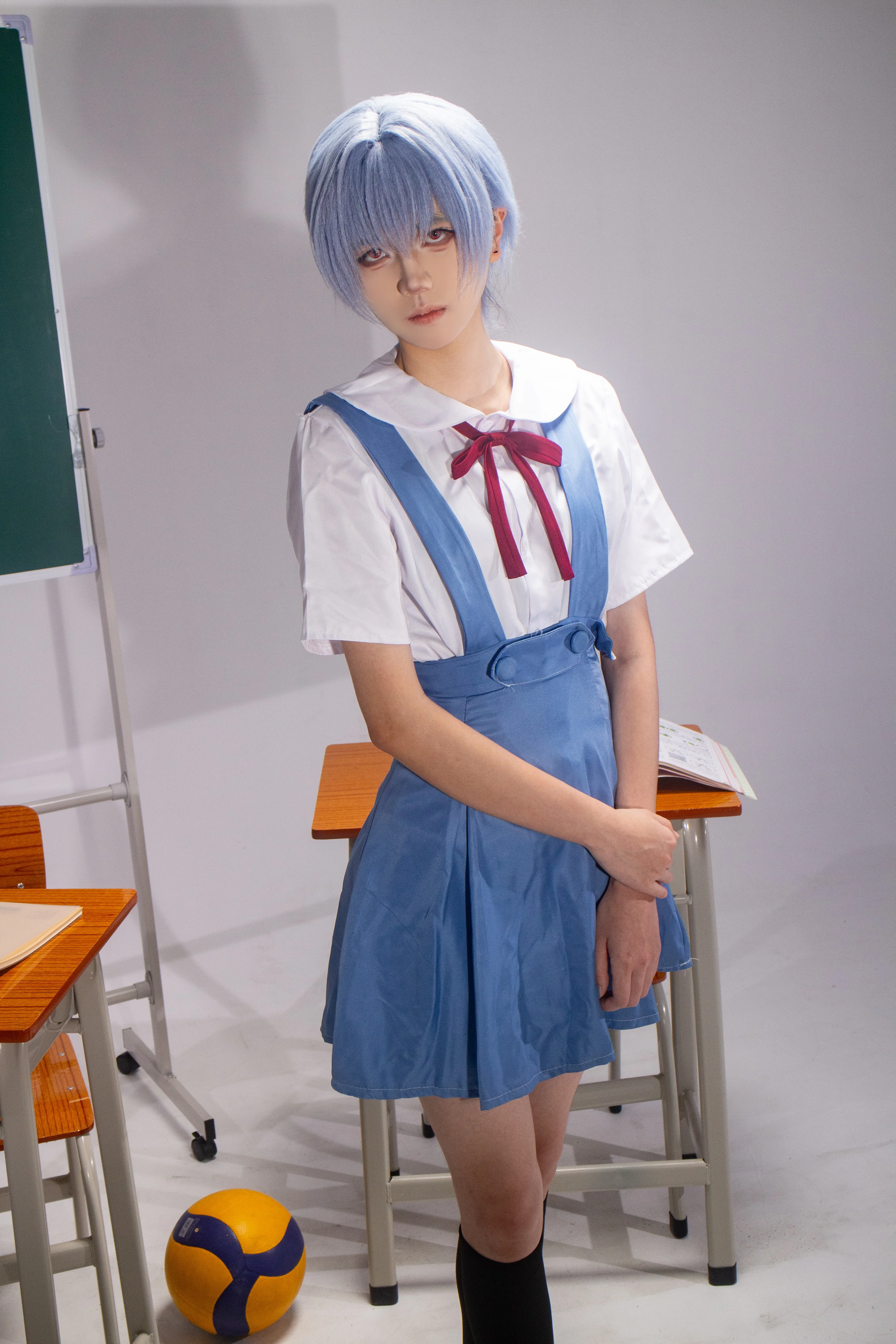 【綾波レイコスプレ】どんな顔すればいいかわからないの、新世紀エヴァンゲリオン - 4 枚目