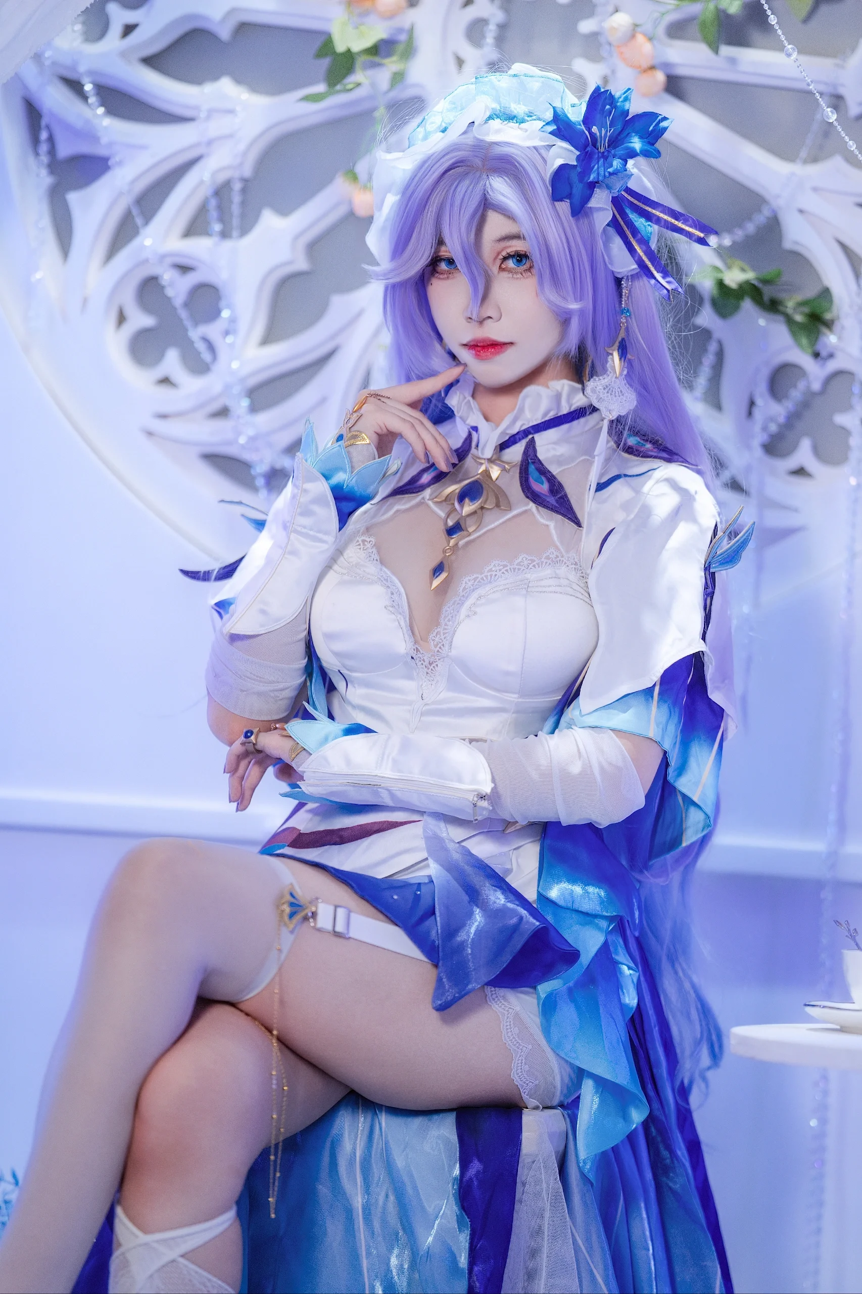 【坎特蕾拉cos】鸣潮深海水母的静谧与华丽 - 第 2 张
