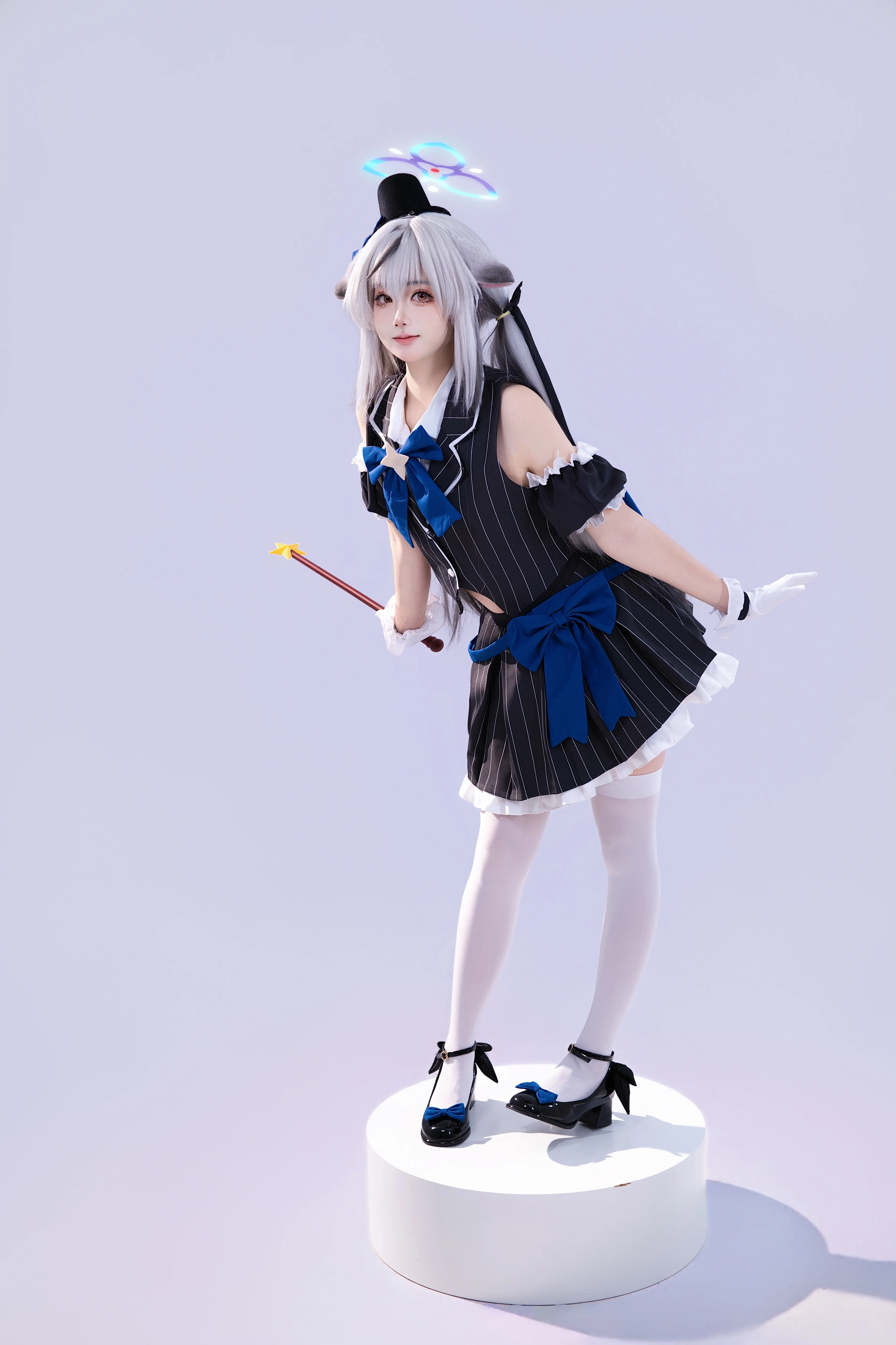 蔚蓝档案春原心奈cos，魔法少女同人设计成片 - 第 2 张