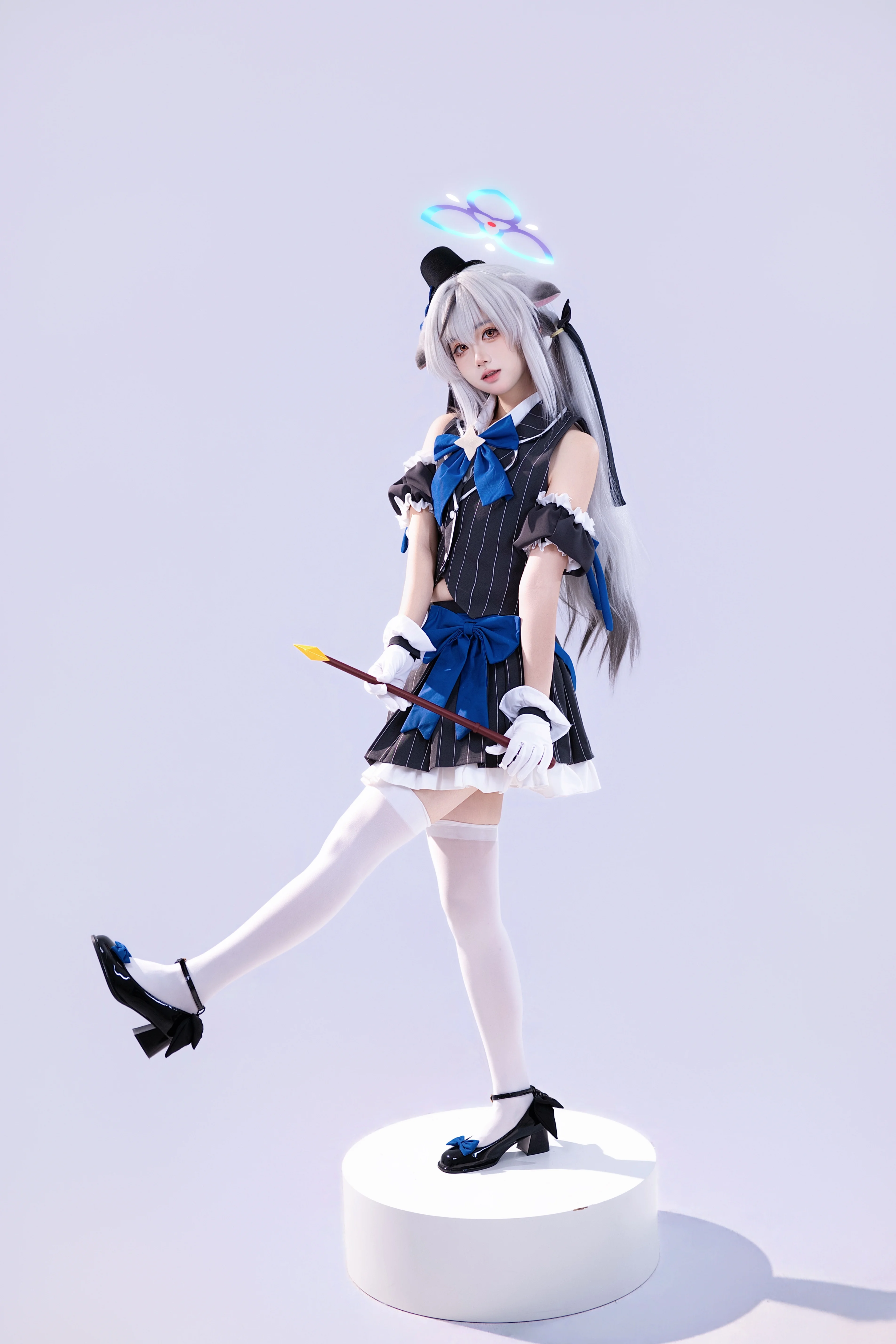 蔚蓝档案春原心奈cos，魔法少女同人设计成片 - 第 3 张