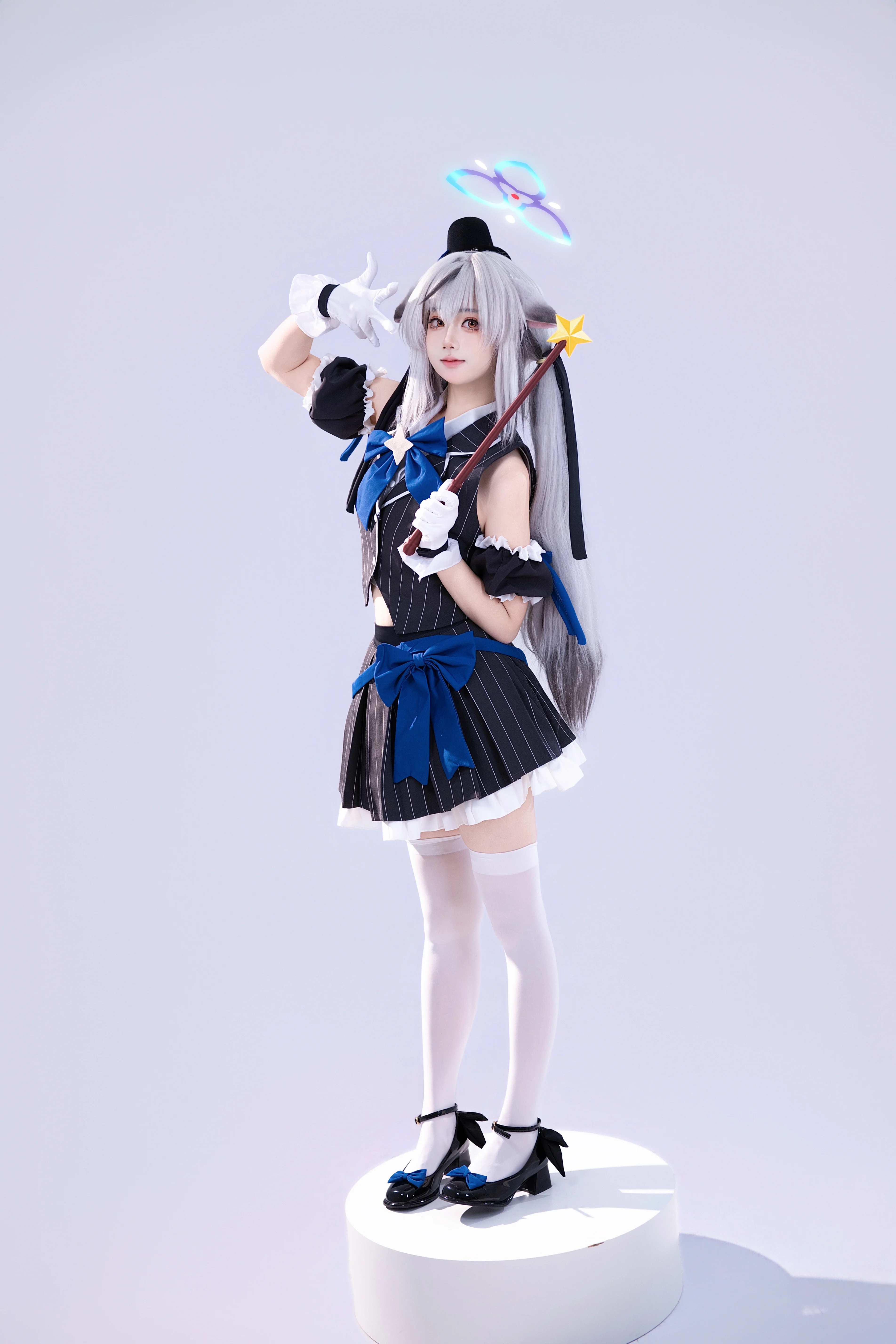 蔚蓝档案春原心奈cos，魔法少女同人设计成片 - 第 5 张