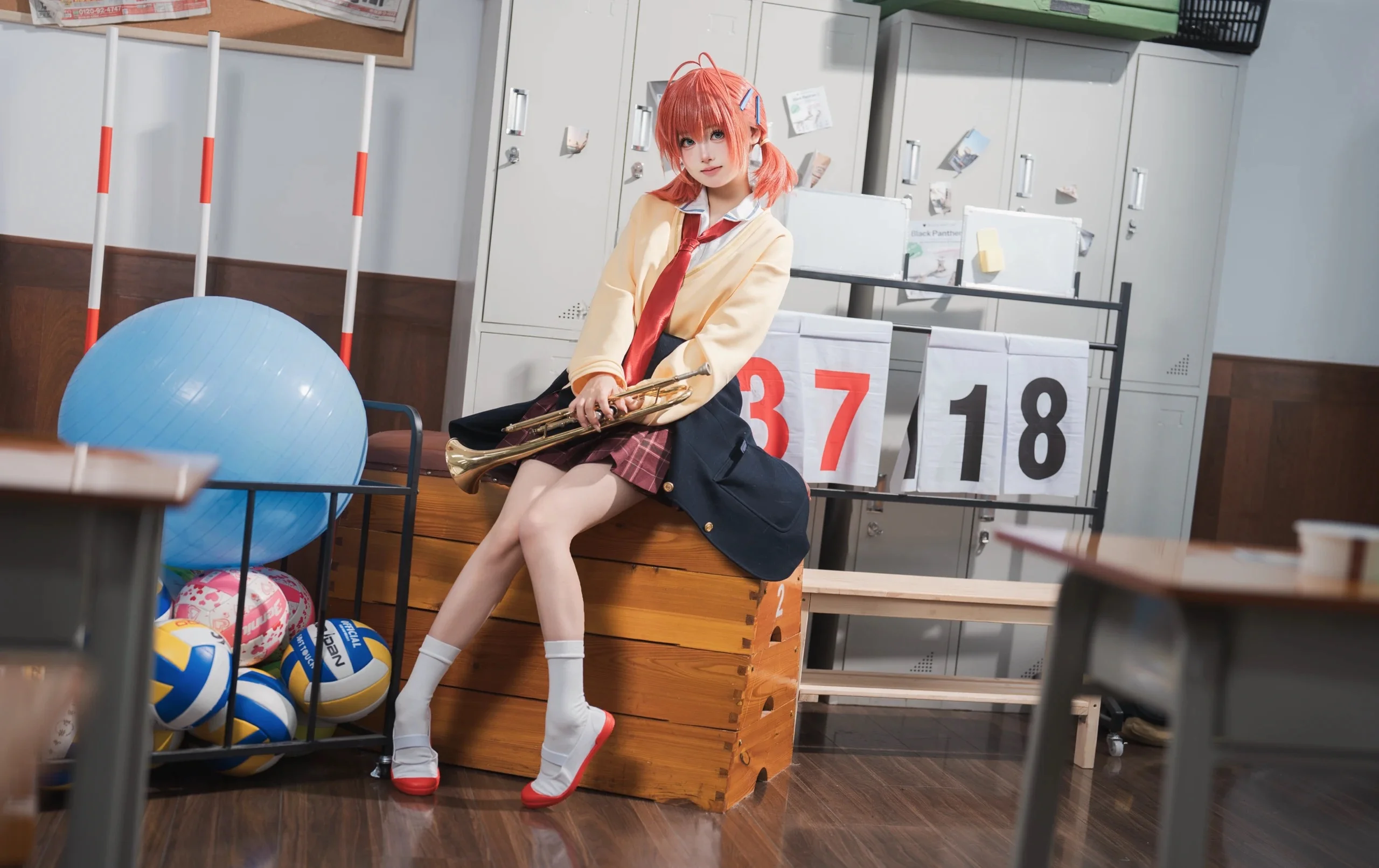 【海老原水濑cos】管乐恋曲里的元气学妹，拿上小号准备进军yuzufes - 第 4 张