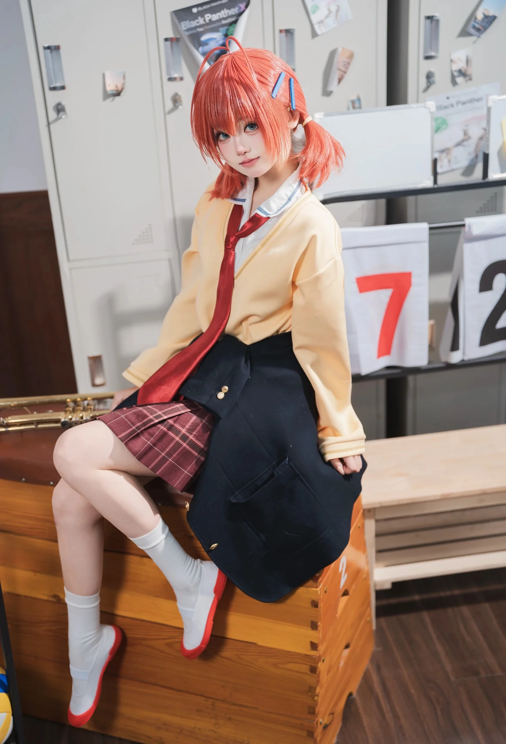 【海老原水濑cos】管乐恋曲里的元气学妹，拿上小号准备进军yuzufes