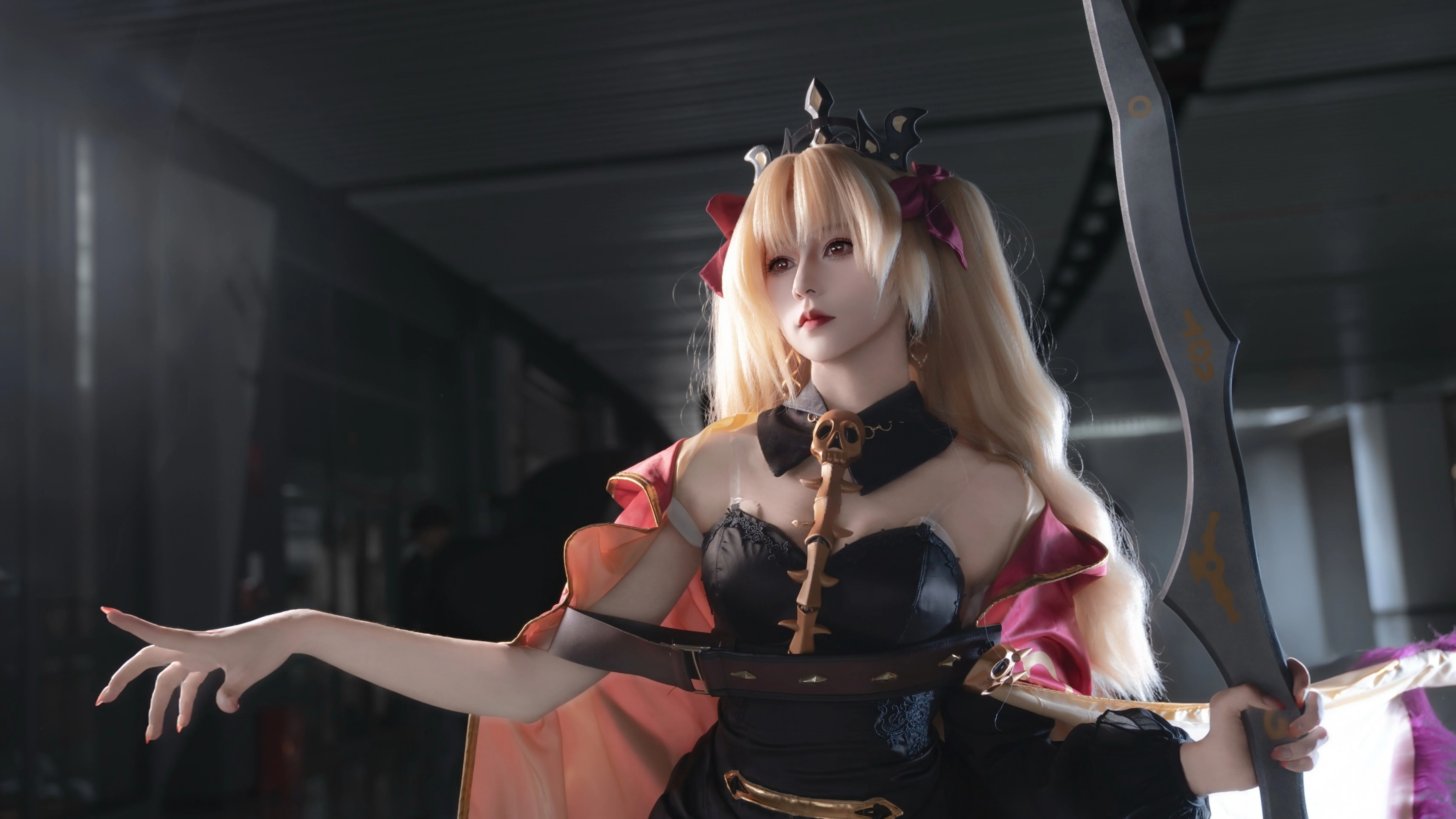 【艾蕾什基伽尔cos】冥界女神的弓与风，是时候展现真正的技术了