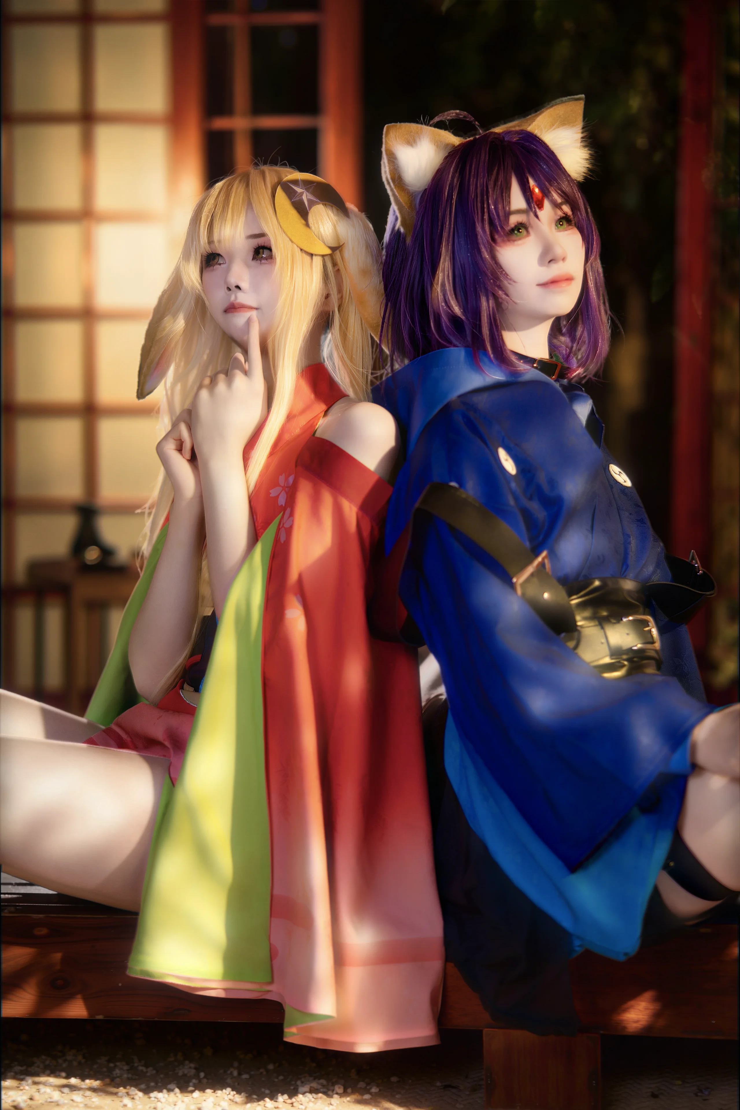 【辉夜姬cos】超时空辉夜姬，双人互动定格美好瞬间 - 第 9 张