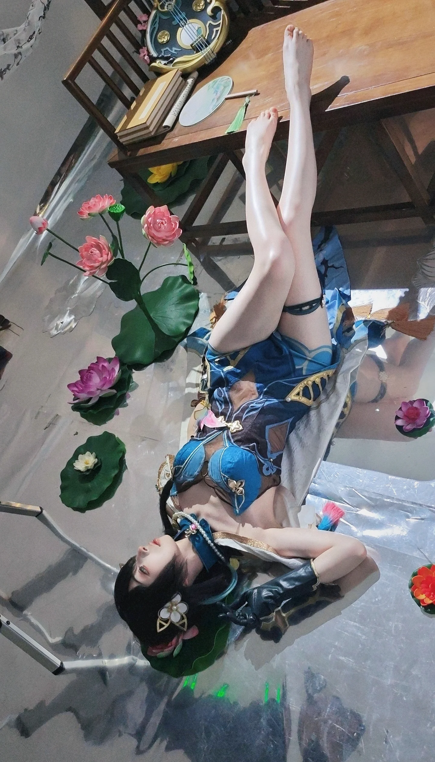 崩坏星穹铁道阮梅cos，仙舟清冷感花絮直出