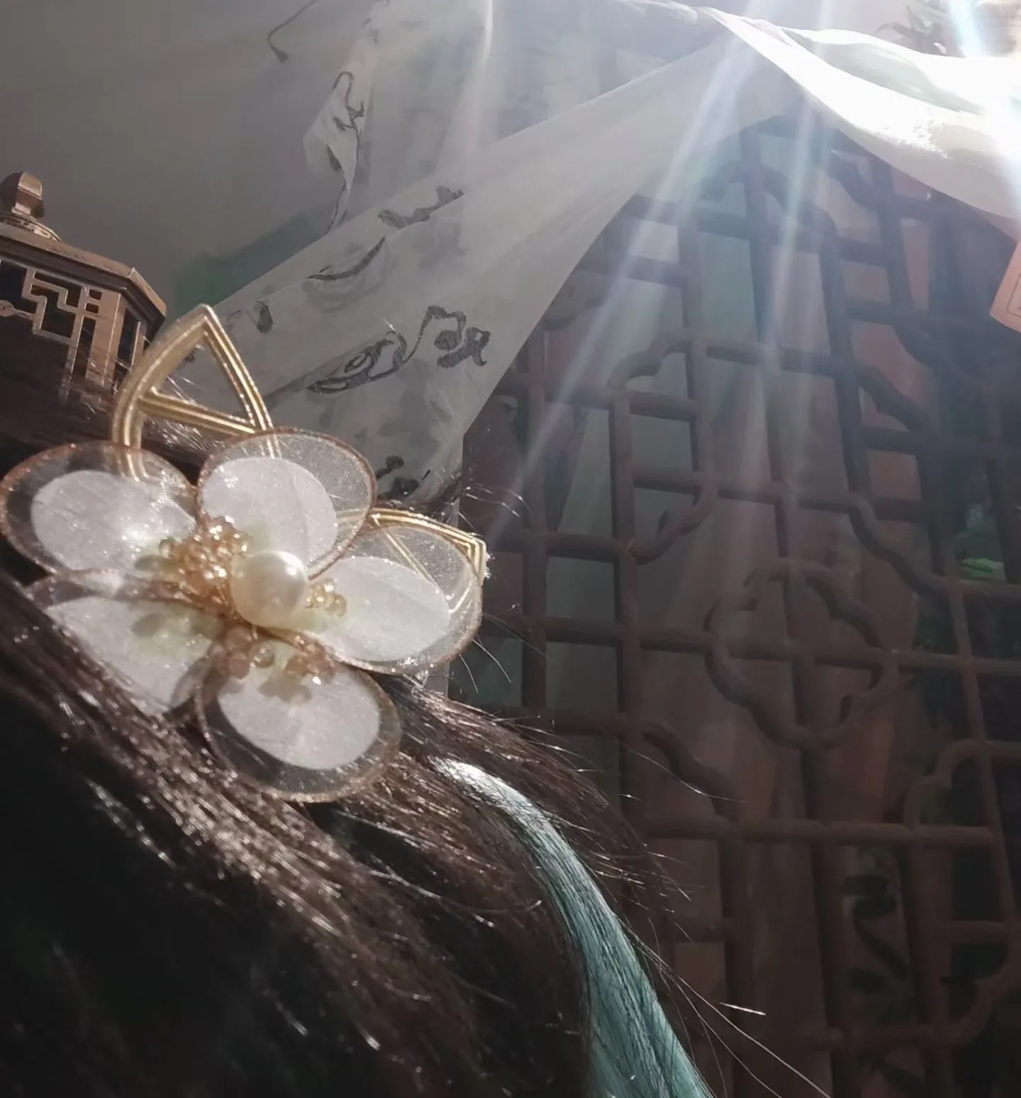 崩坏星穹铁道阮梅cos，仙舟清冷感花絮直出 - 第 2 张
