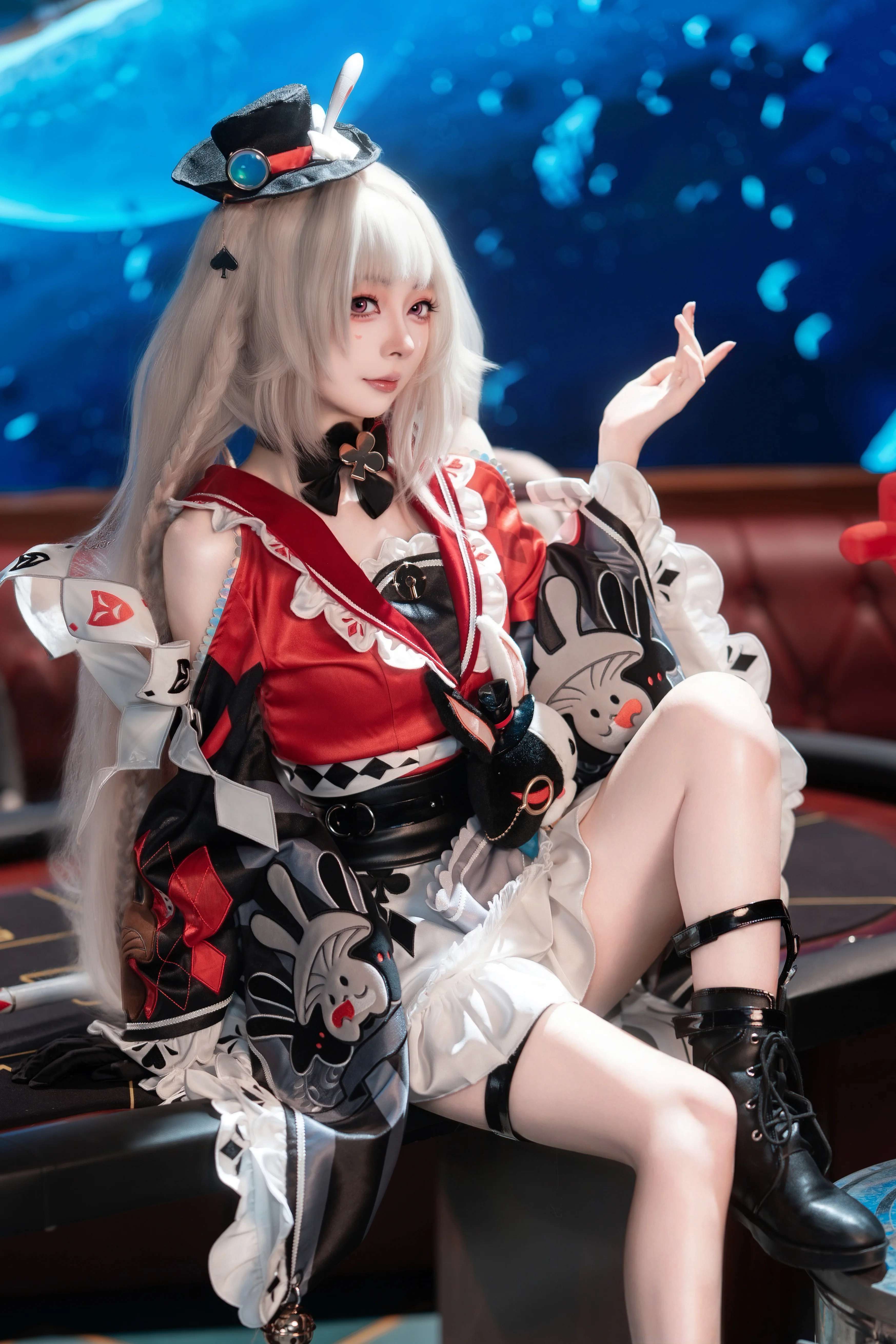 【崩坏星穹铁道火花cos】奇幻牌桌上的红白魔法师 - 第 1 张