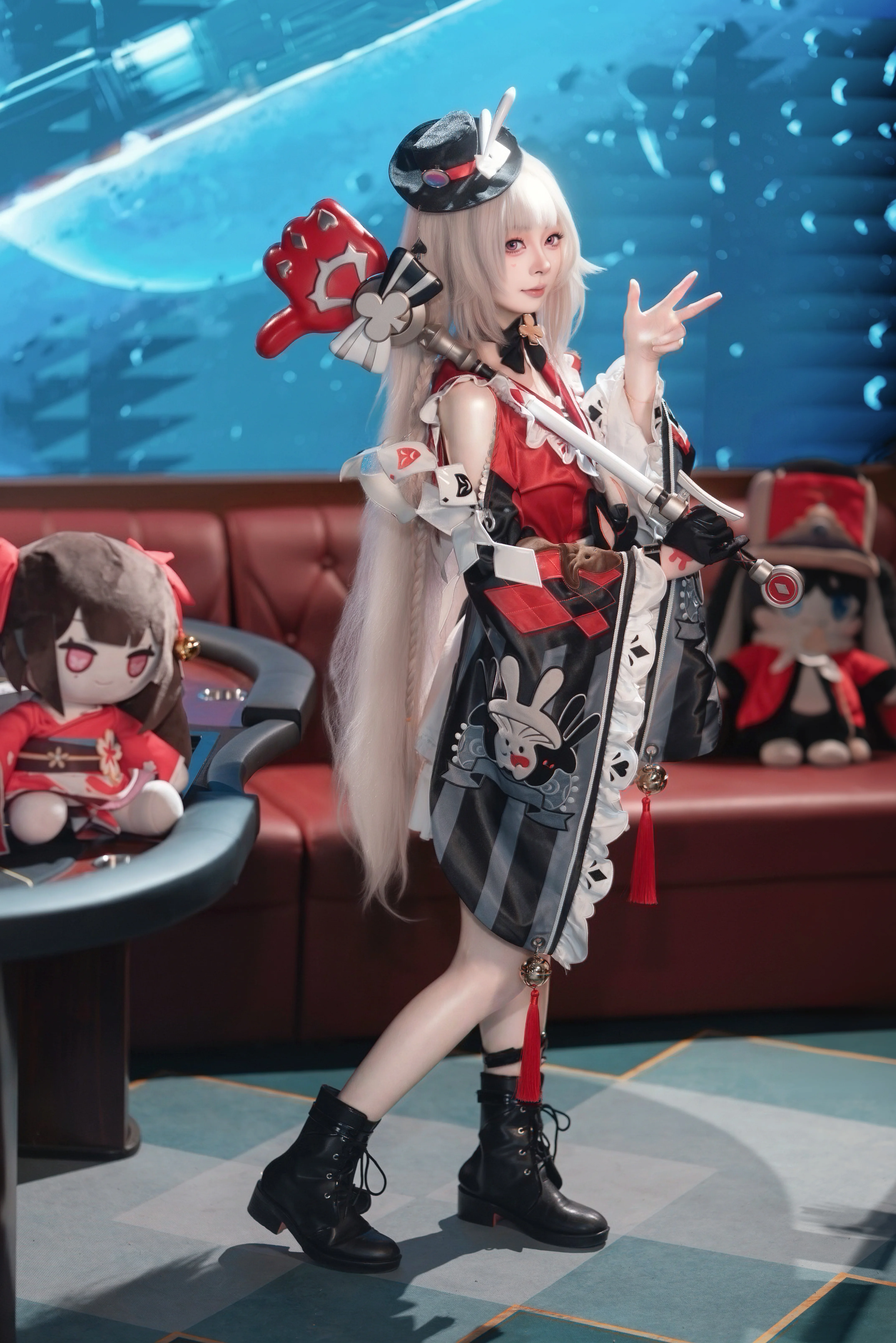 【崩坏星穹铁道火花cos】奇幻牌桌上的红白魔法师 - 第 7 张