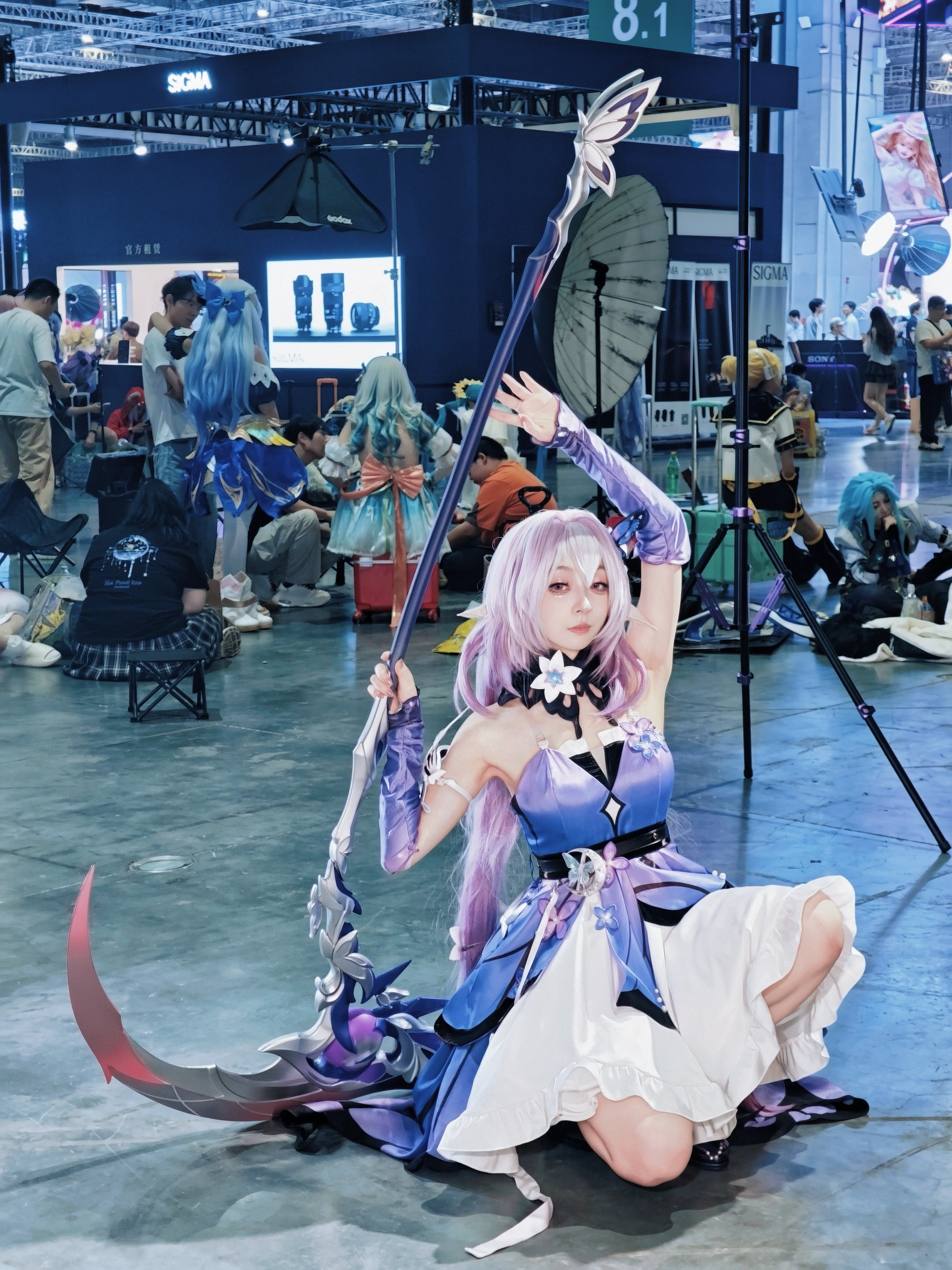 【遐蝶cos】崩坏星穹铁道BW2026首日手机花絮记录 - 第 2 张