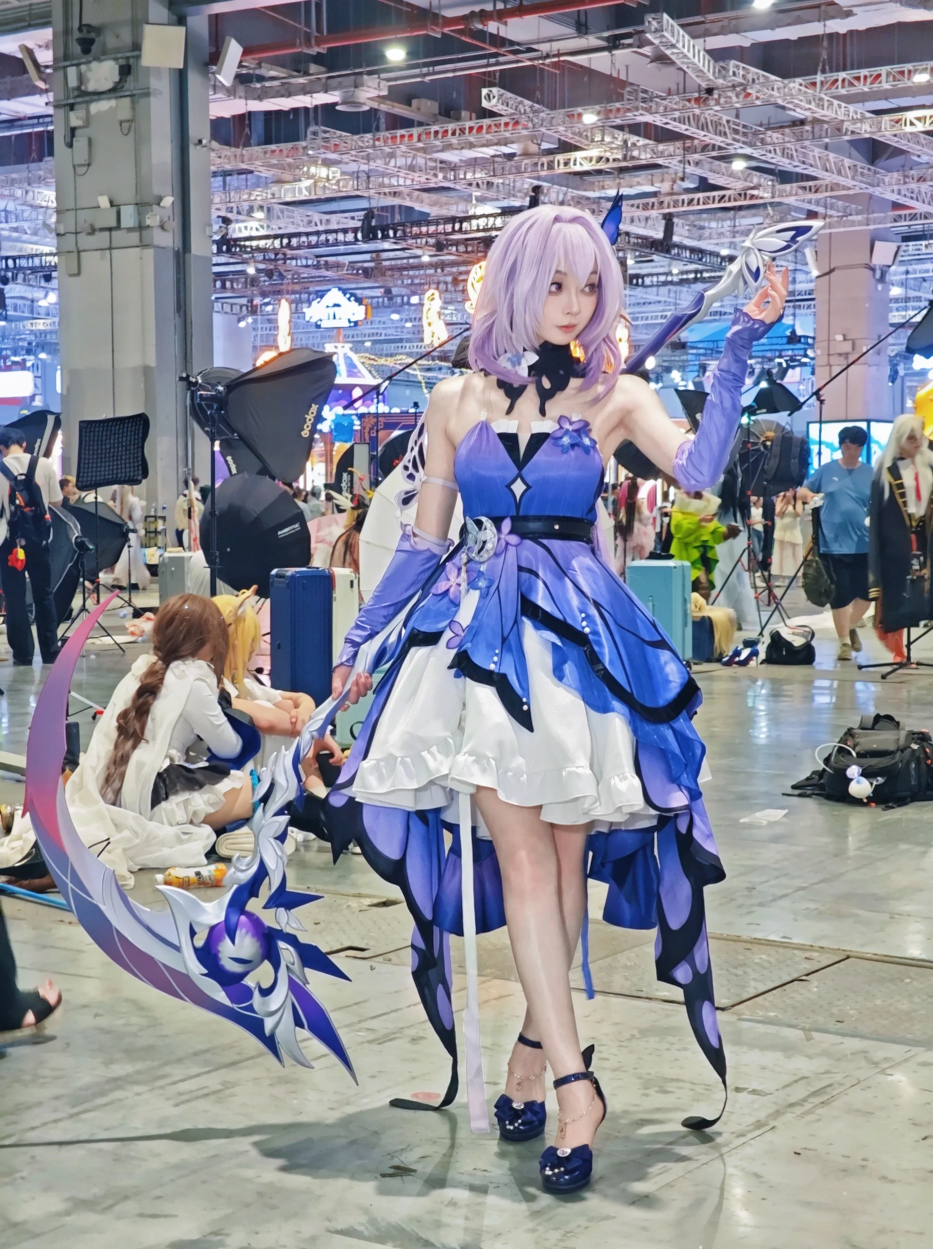 【遐蝶cos】崩坏星穹铁道BW2026首日手机花絮记录