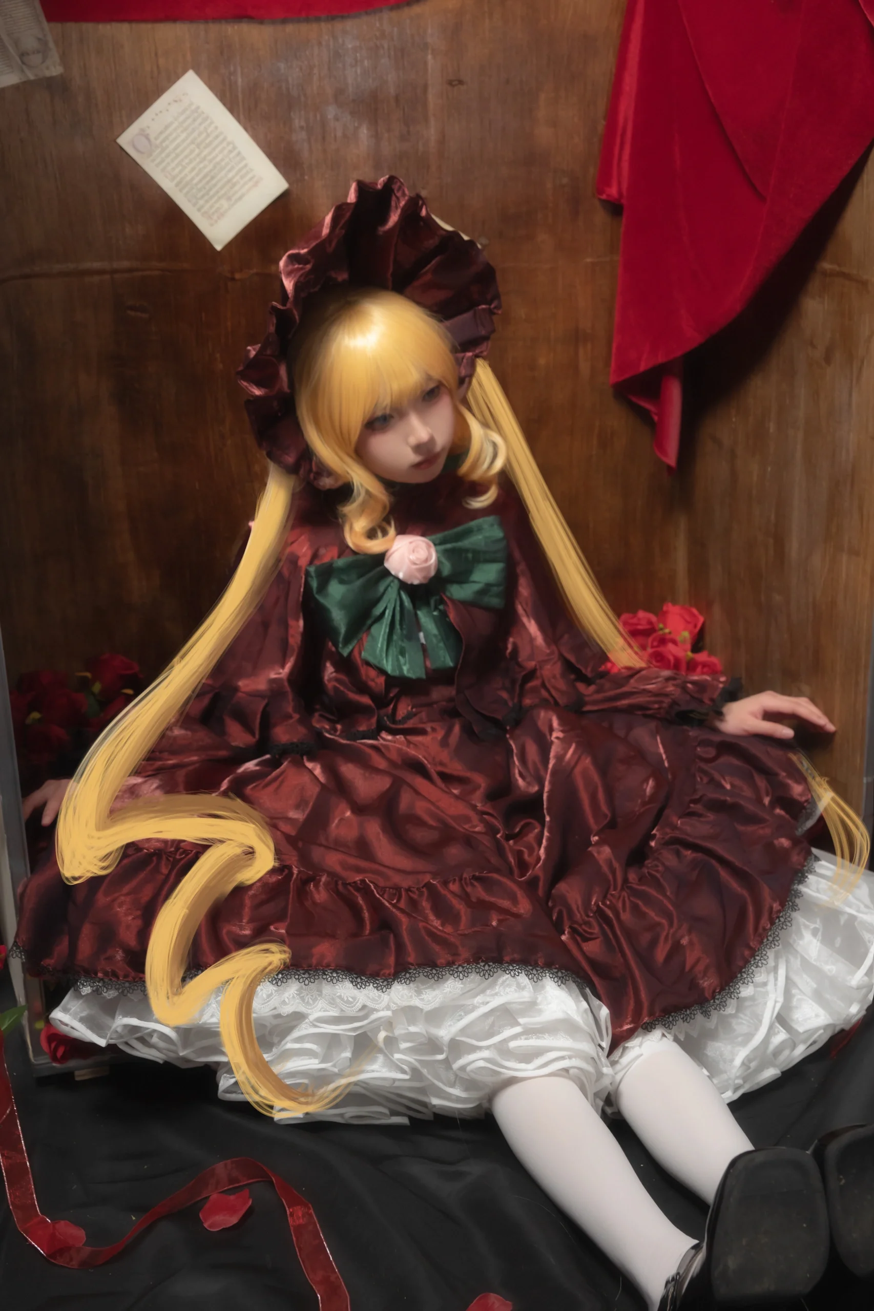 【真红cos】被遗忘的蔷薇少女，木箱中的孤独人偶 - 第 13 张