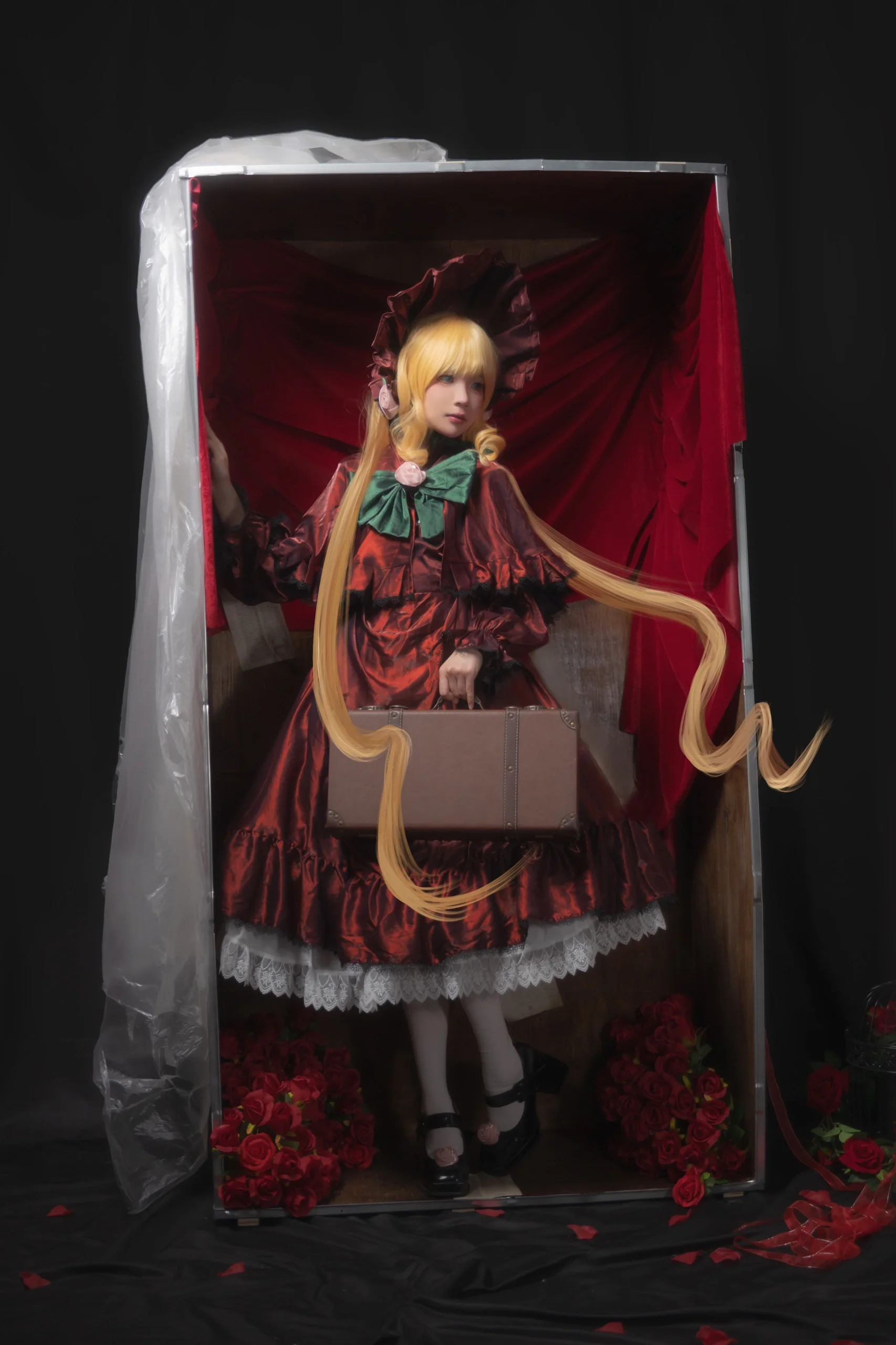 【真红cos】被遗忘的蔷薇少女，木箱中的孤独人偶 - 第 2 张