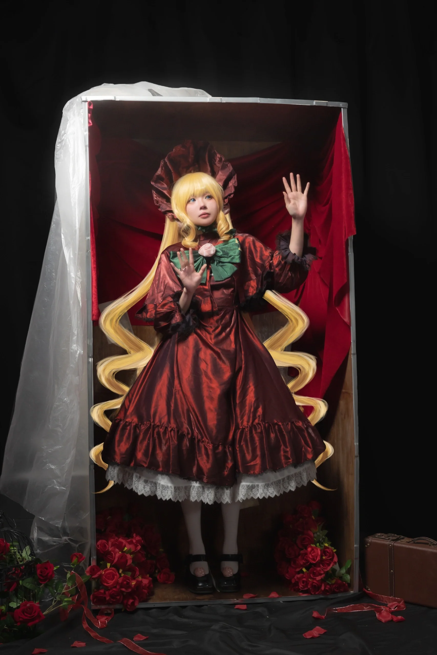 【真红cos】被遗忘的蔷薇少女，木箱中的孤独人偶 - 第 3 张