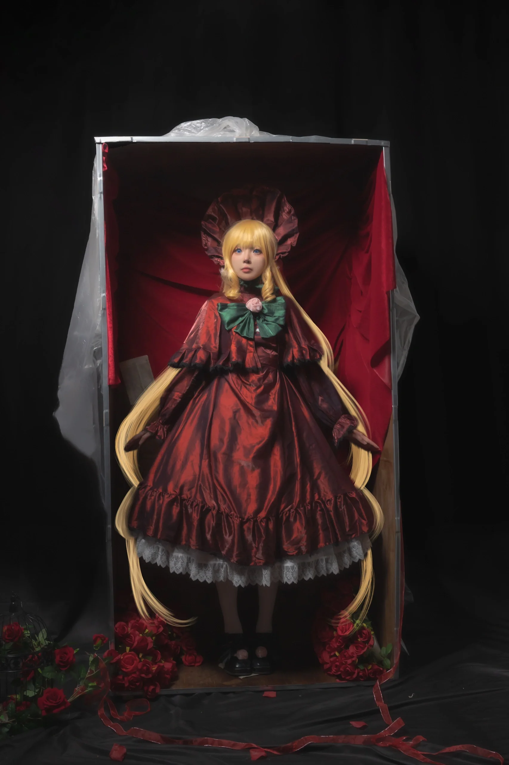 【真红cos】被遗忘的蔷薇少女，木箱中的孤独人偶 - 第 5 张