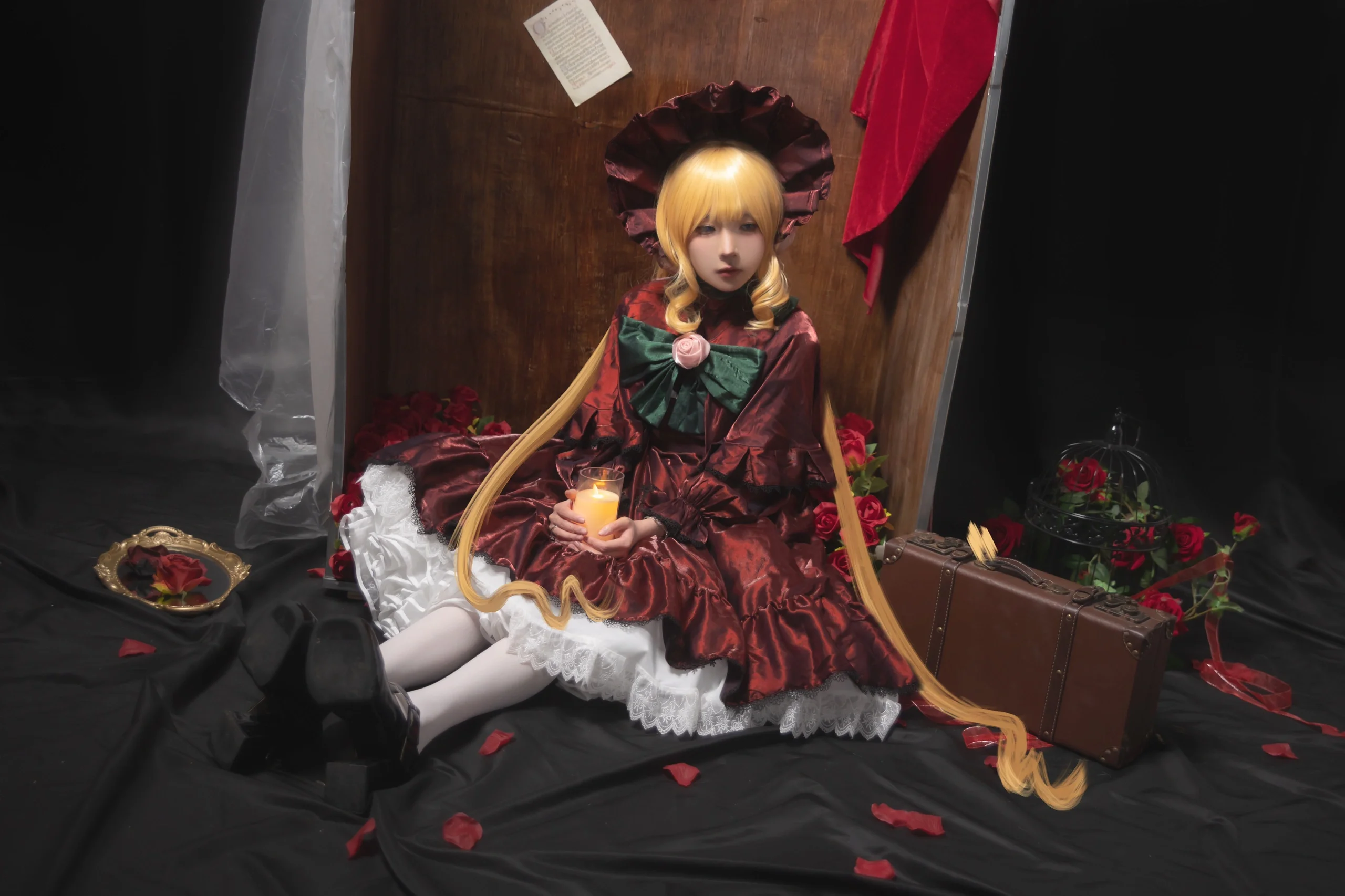 【真红cos】被遗忘的蔷薇少女，木箱中的孤独人偶 - 第 6 张