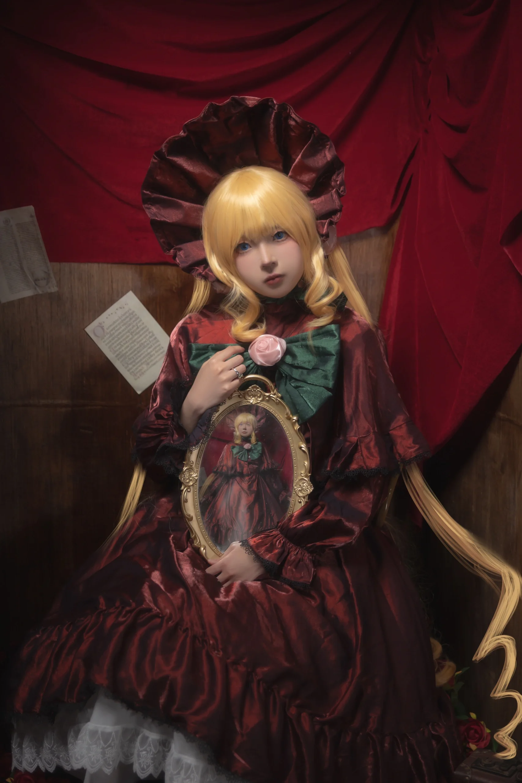 【真红cos】被遗忘的蔷薇少女，木箱中的孤独人偶 - 第 9 张