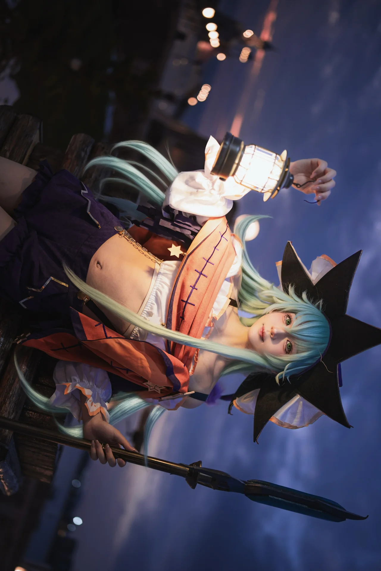 【七罪cos】约会大作战，海边旋转木马的万圣节魔法 - 第 9 张