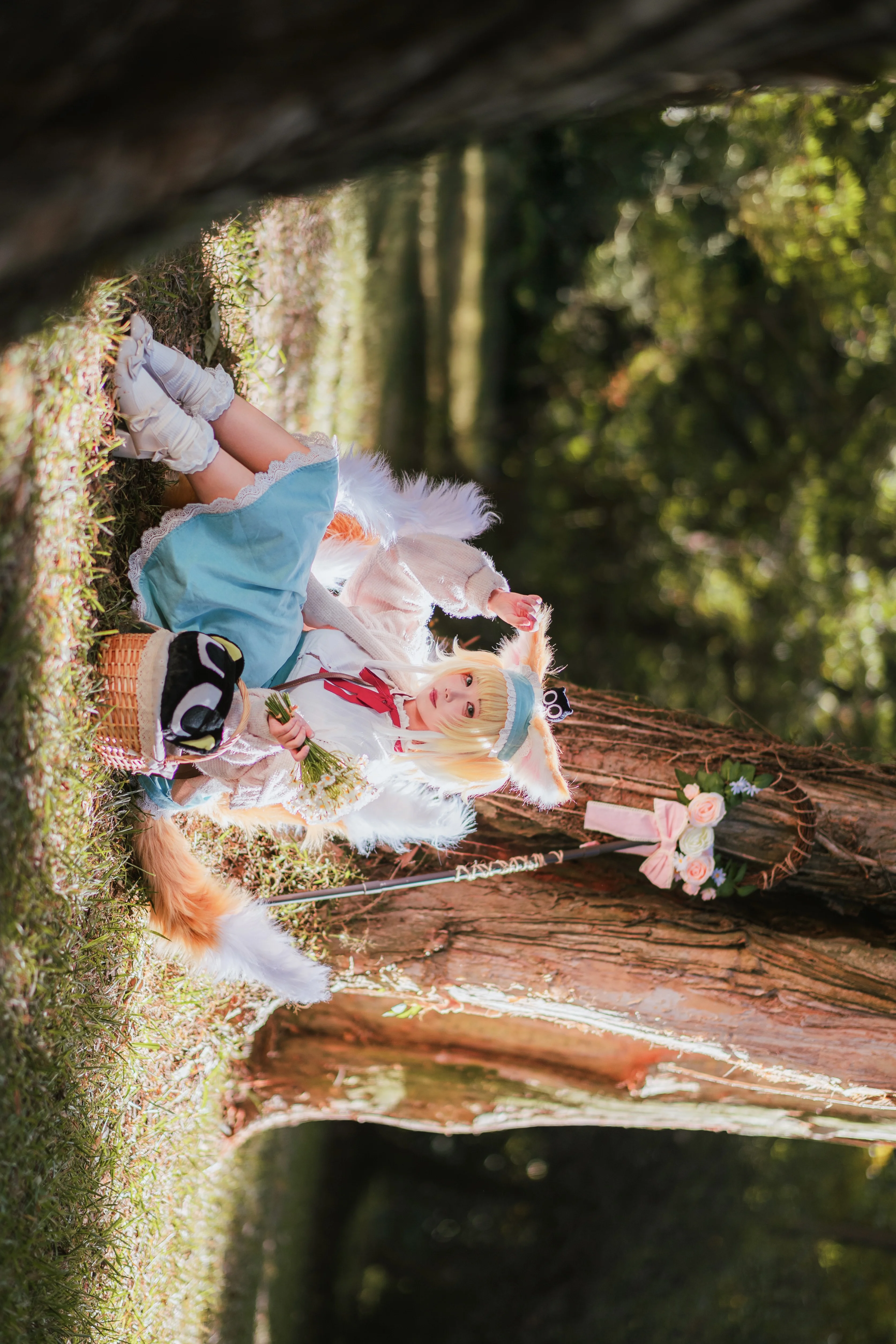 [Suzuran Cosplay] Arknights: Ode to Spring, Wandering Under the Giant Banyan Tree - Image 14
