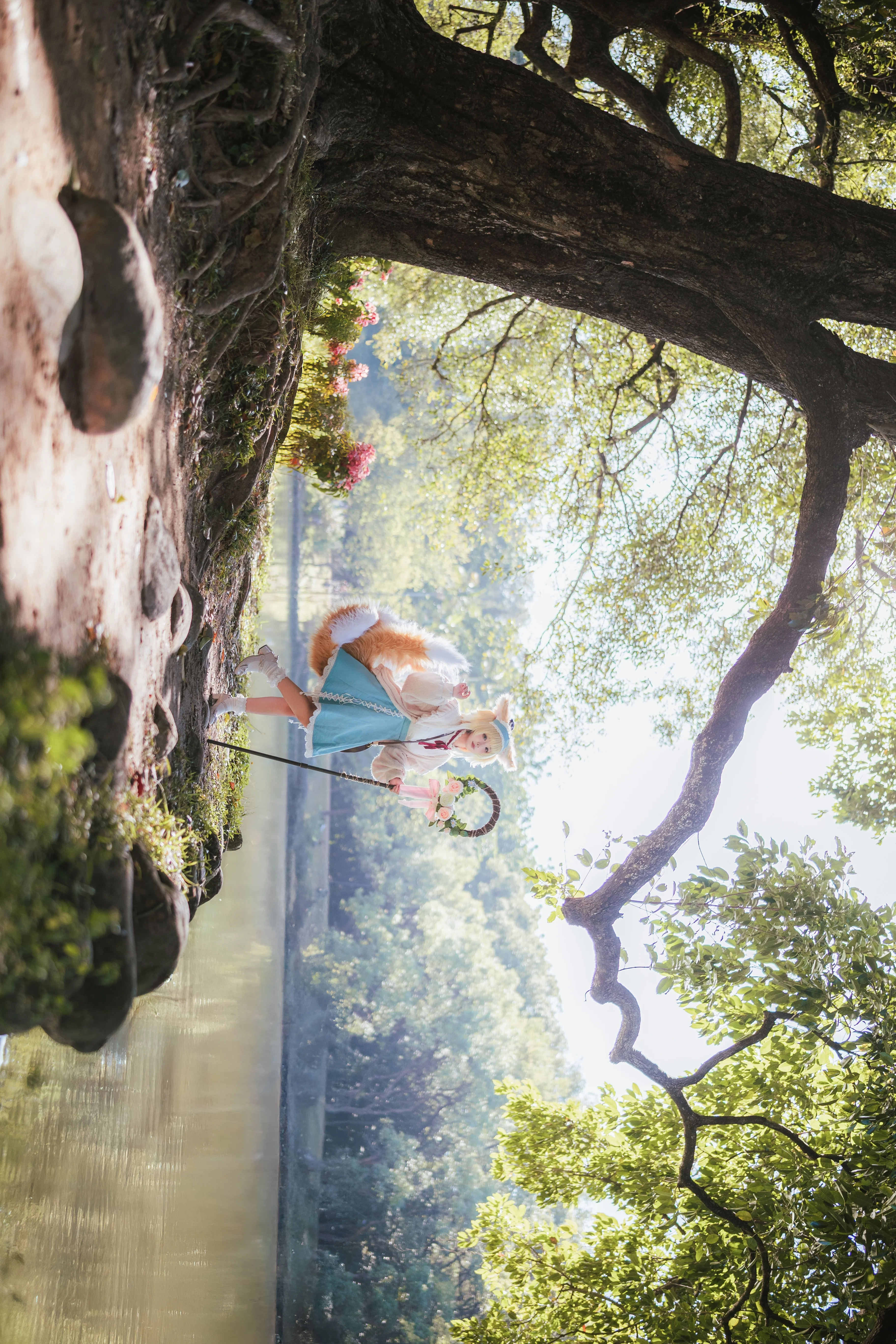 [Suzuran Cosplay] Arknights: Ode to Spring, Wandering Under the Giant Banyan Tree - Image 4