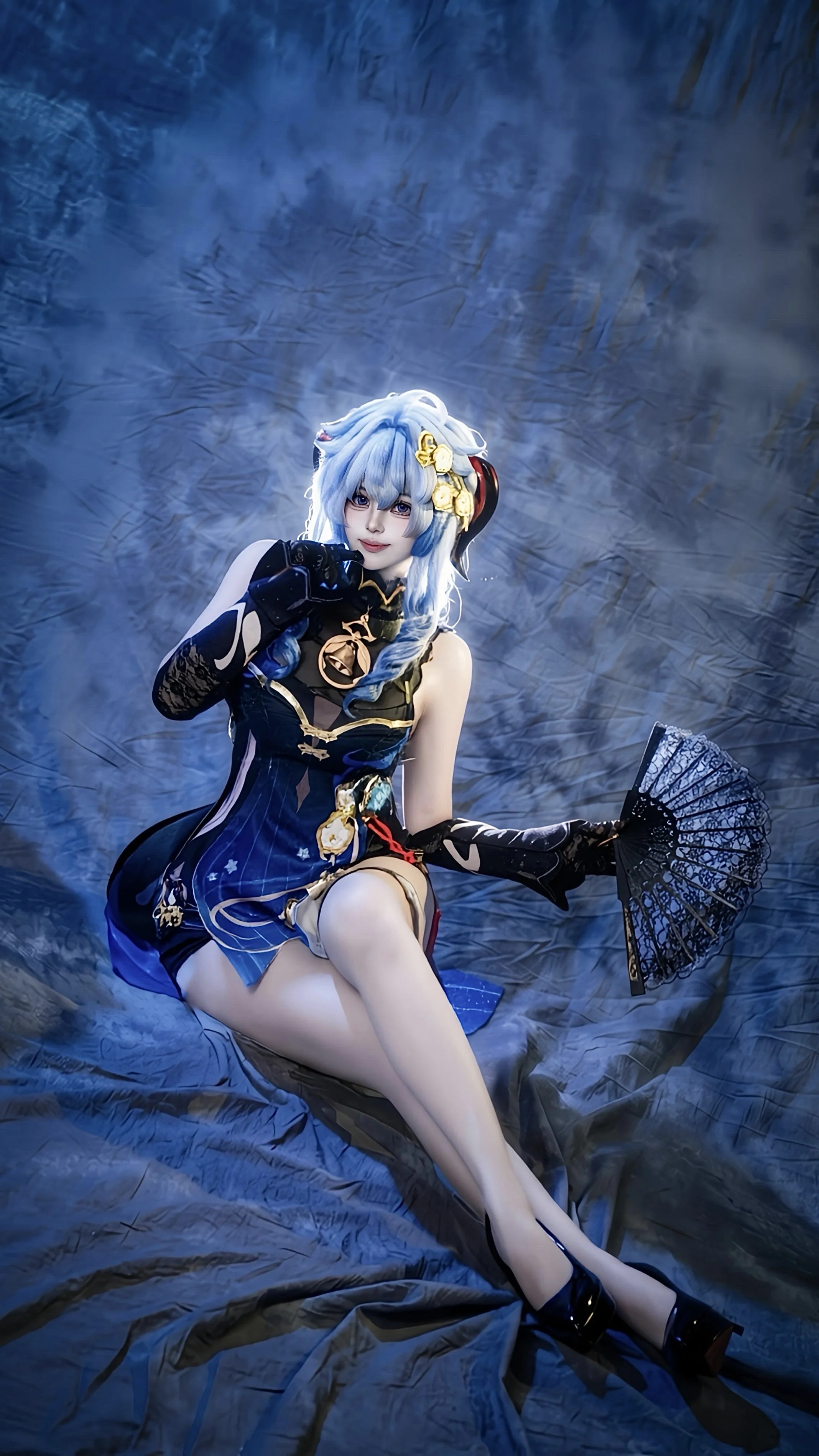 【甘雨cos】蓝发的提瓦特初恋回忆 - 第 1 张
