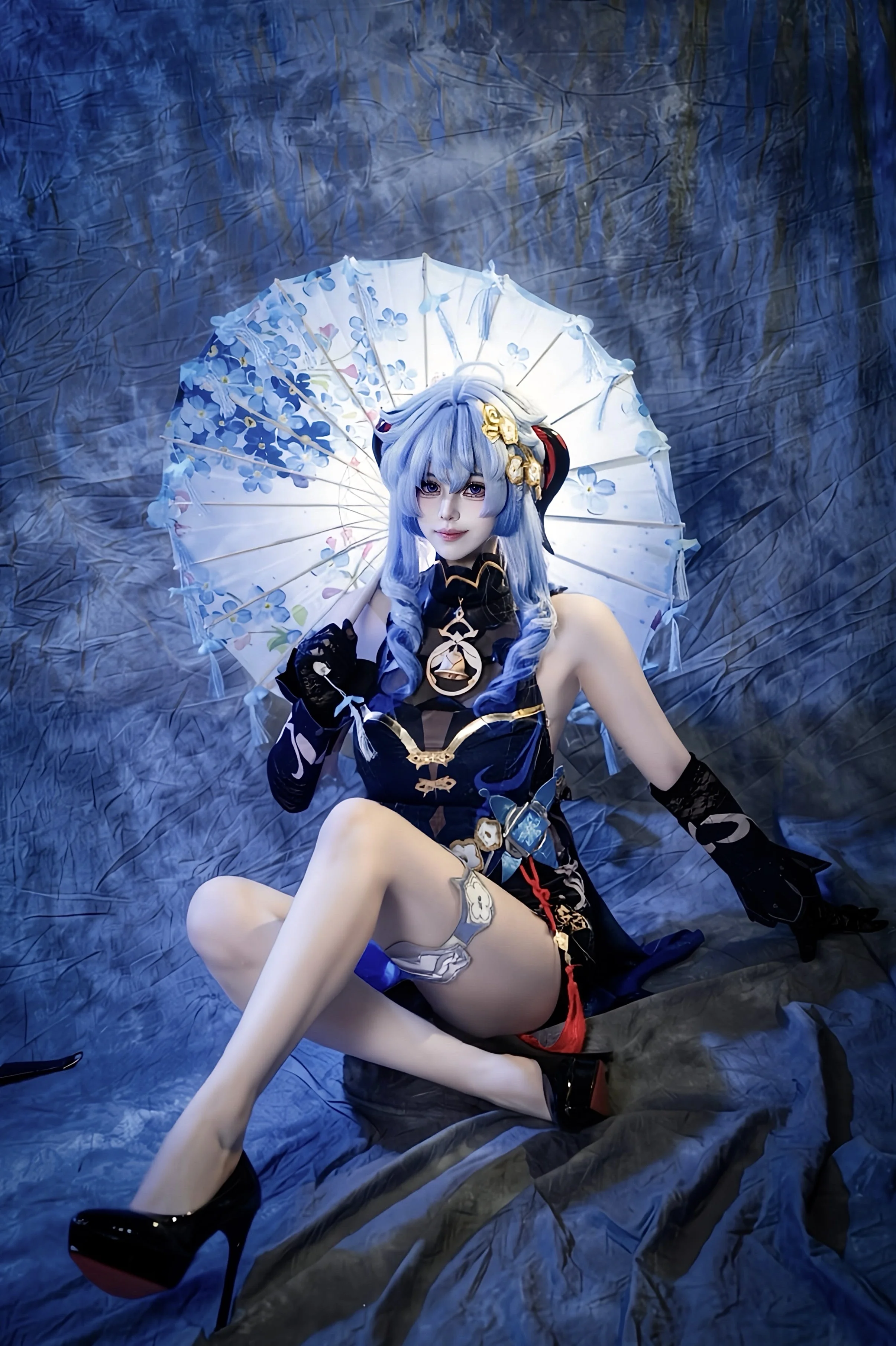 【甘雨cos】蓝发的提瓦特初恋回忆 - 第 3 张