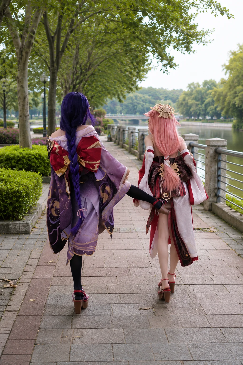 【雷电将军cos】稻妻的雷光与鸣神的日常