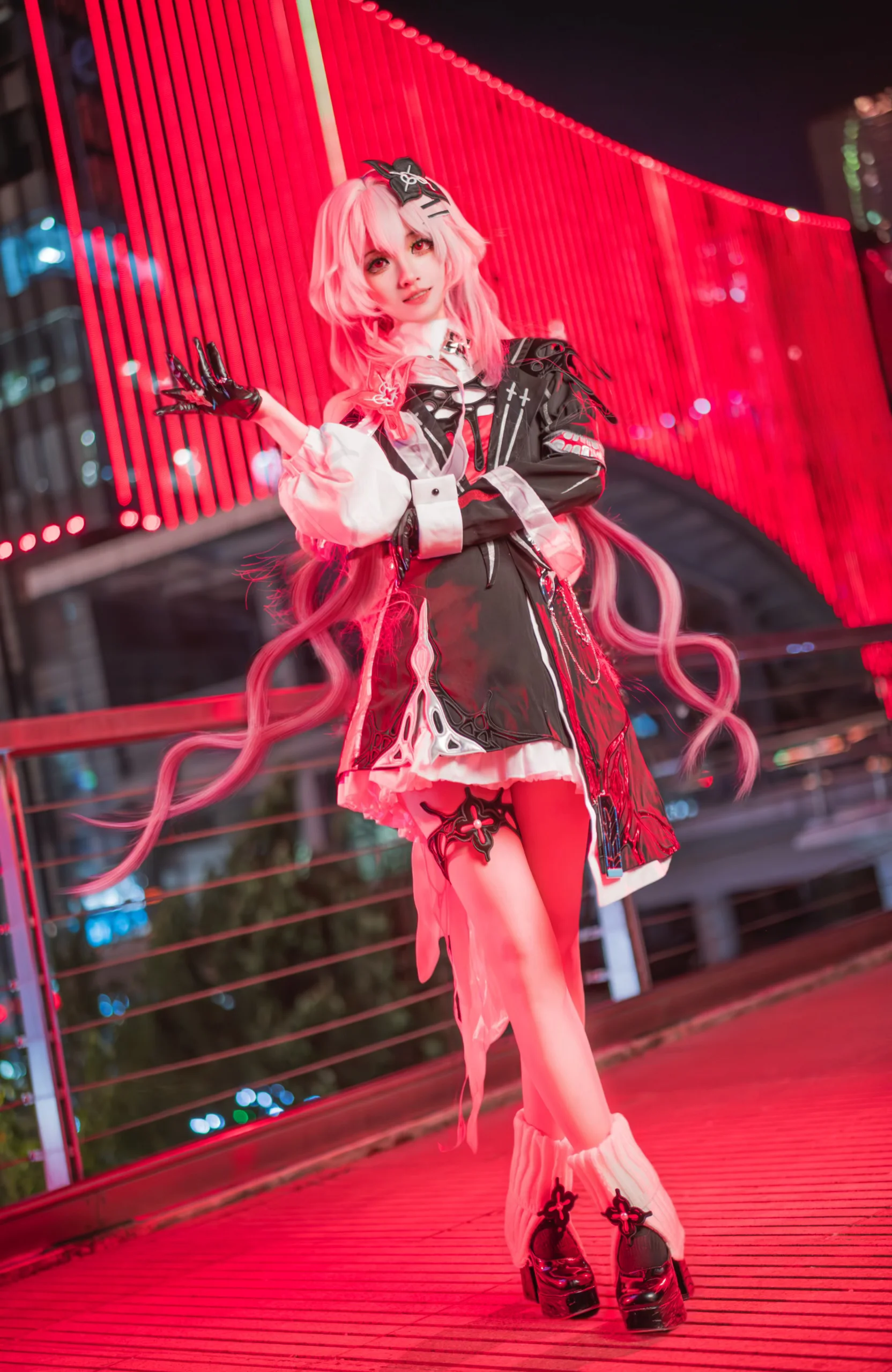 【长夜月cos】崩坏星穹铁道里的霓虹夜影