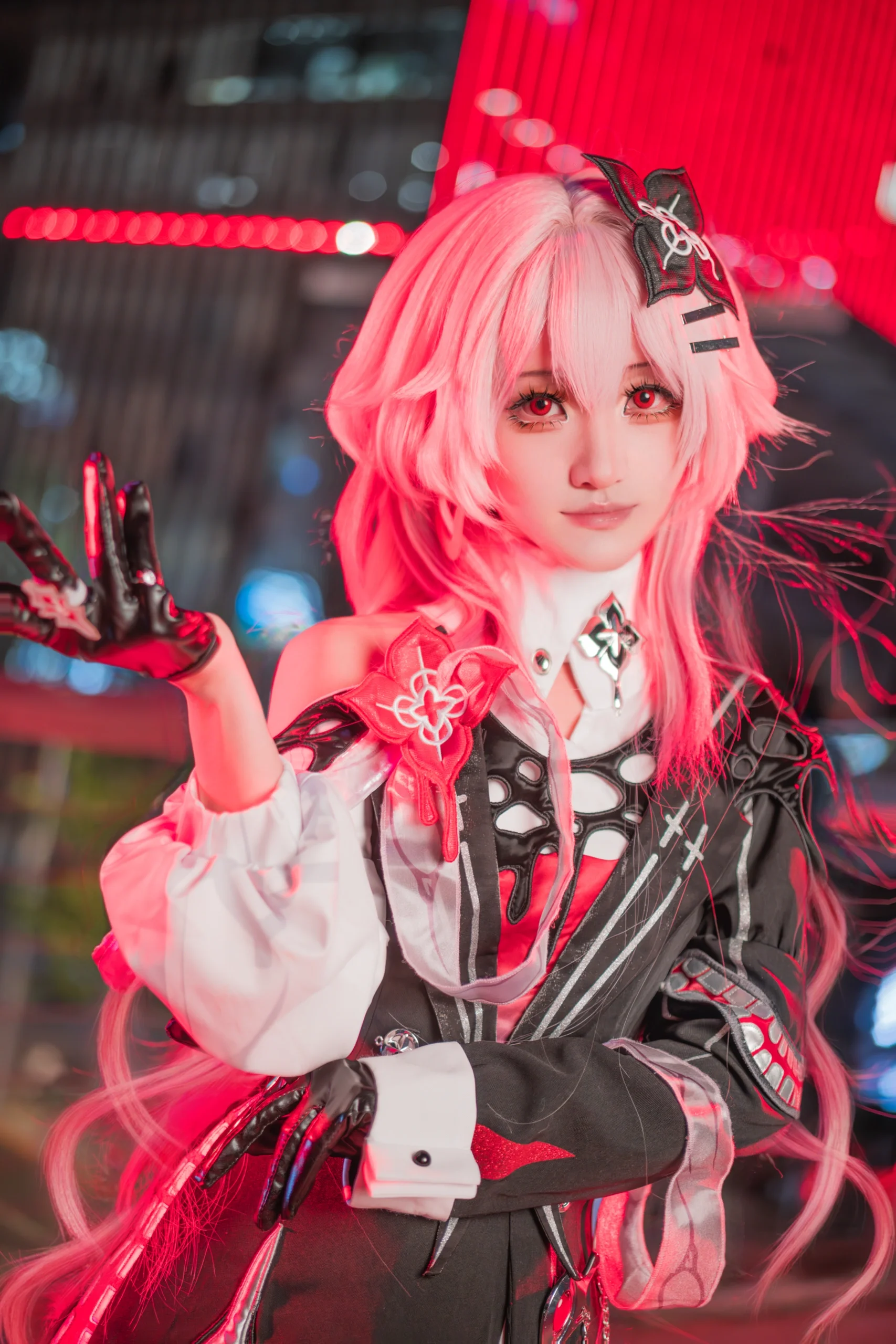 【长夜月cos】崩坏星穹铁道里的霓虹夜影 - 第 2 张
