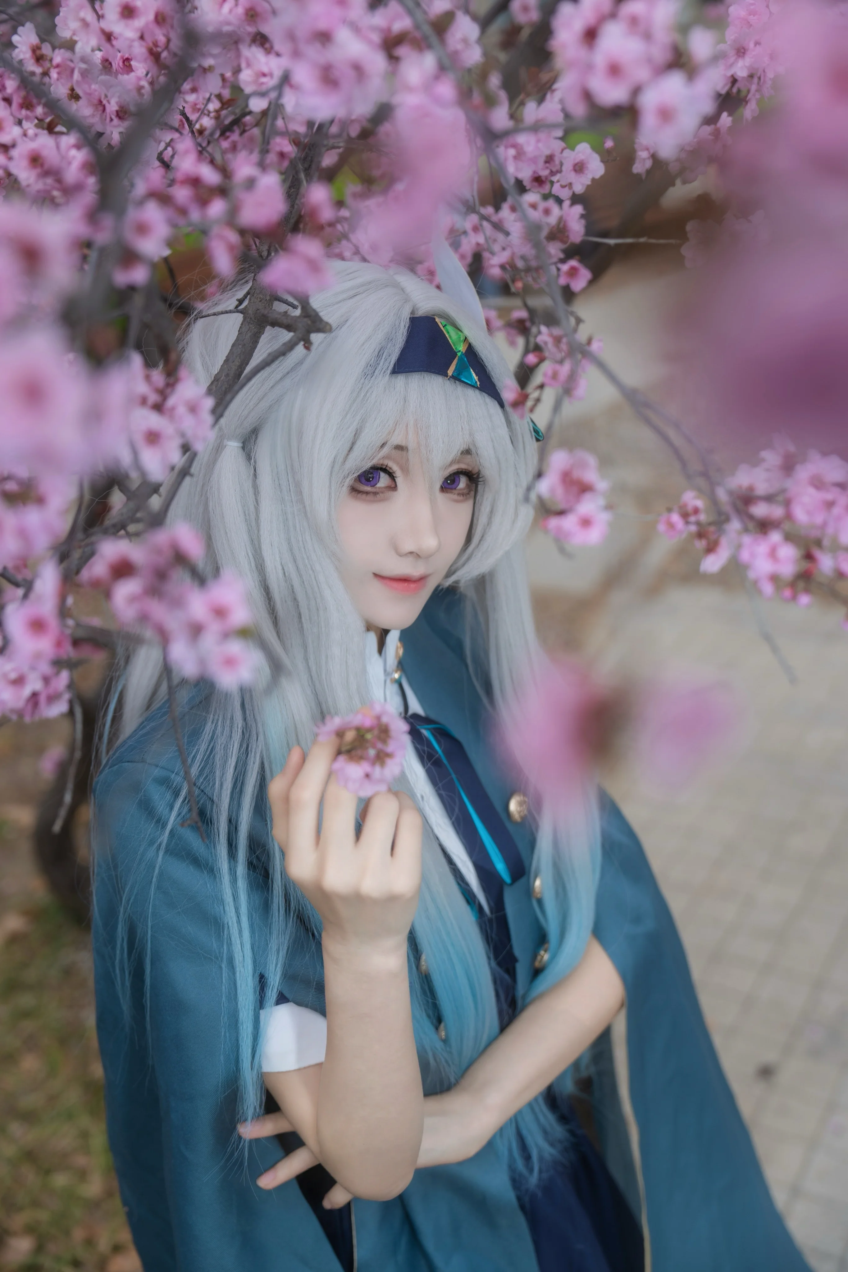 【流螢cos】崩壞星穹鐵道，花季裡的銀藍色彩 - 第 2 張