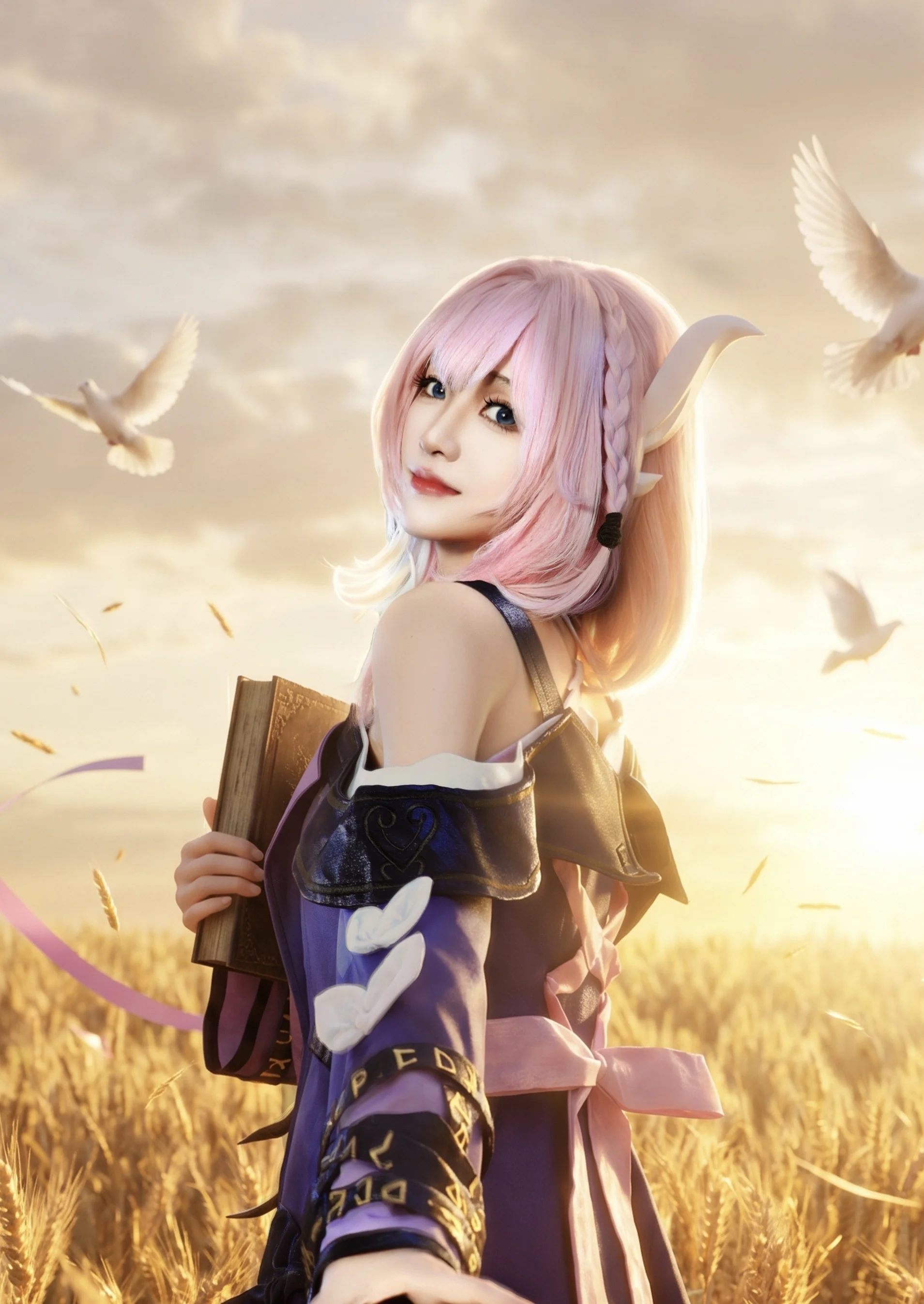 【昔漣cos】在崩壞星穹鐵道的世界裡，與麥田和鴿子相遇 - 第 2 張