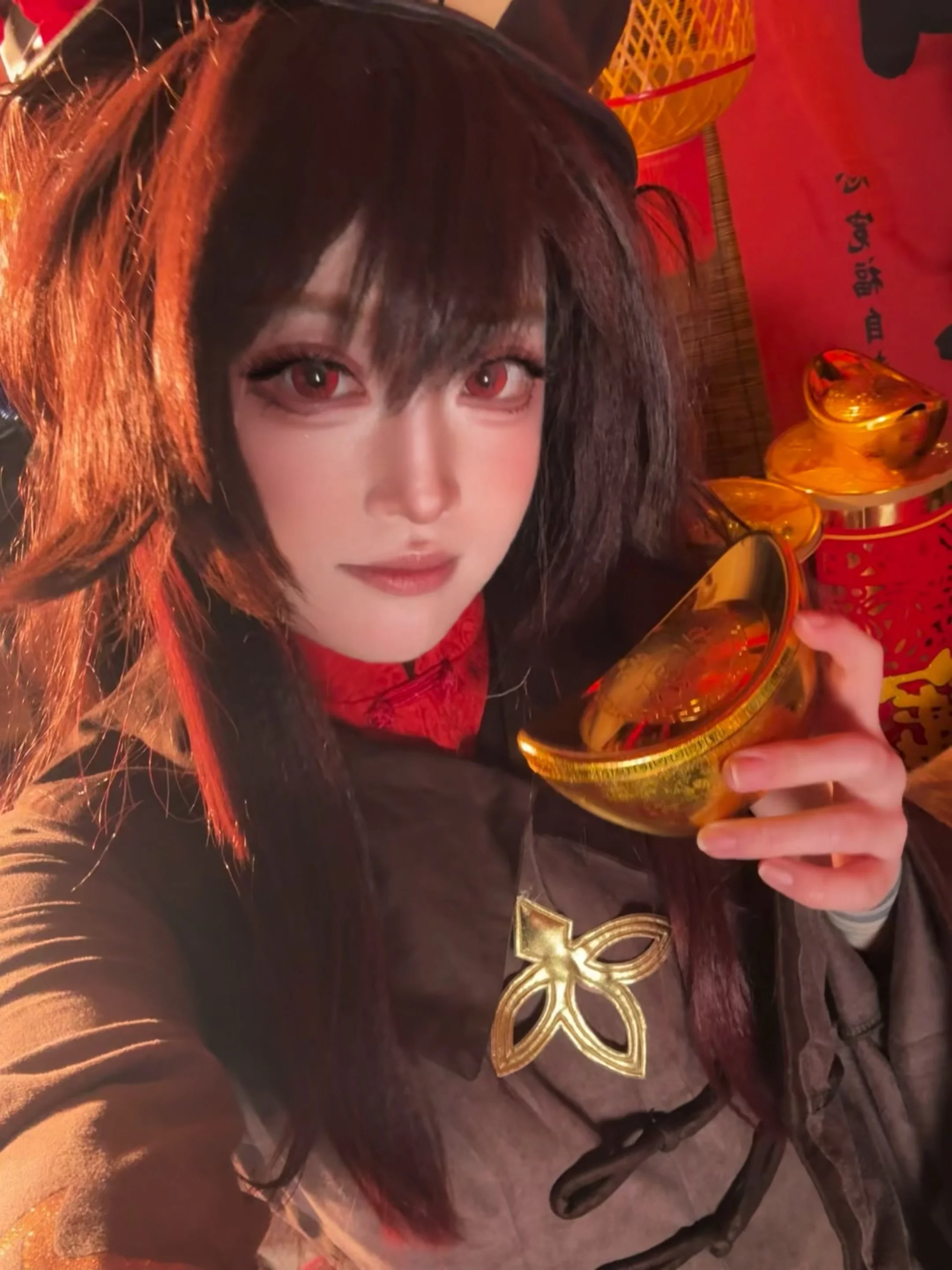 【胡桃cos】原神海灯节，小年喜乐常相随 - 第 2 张