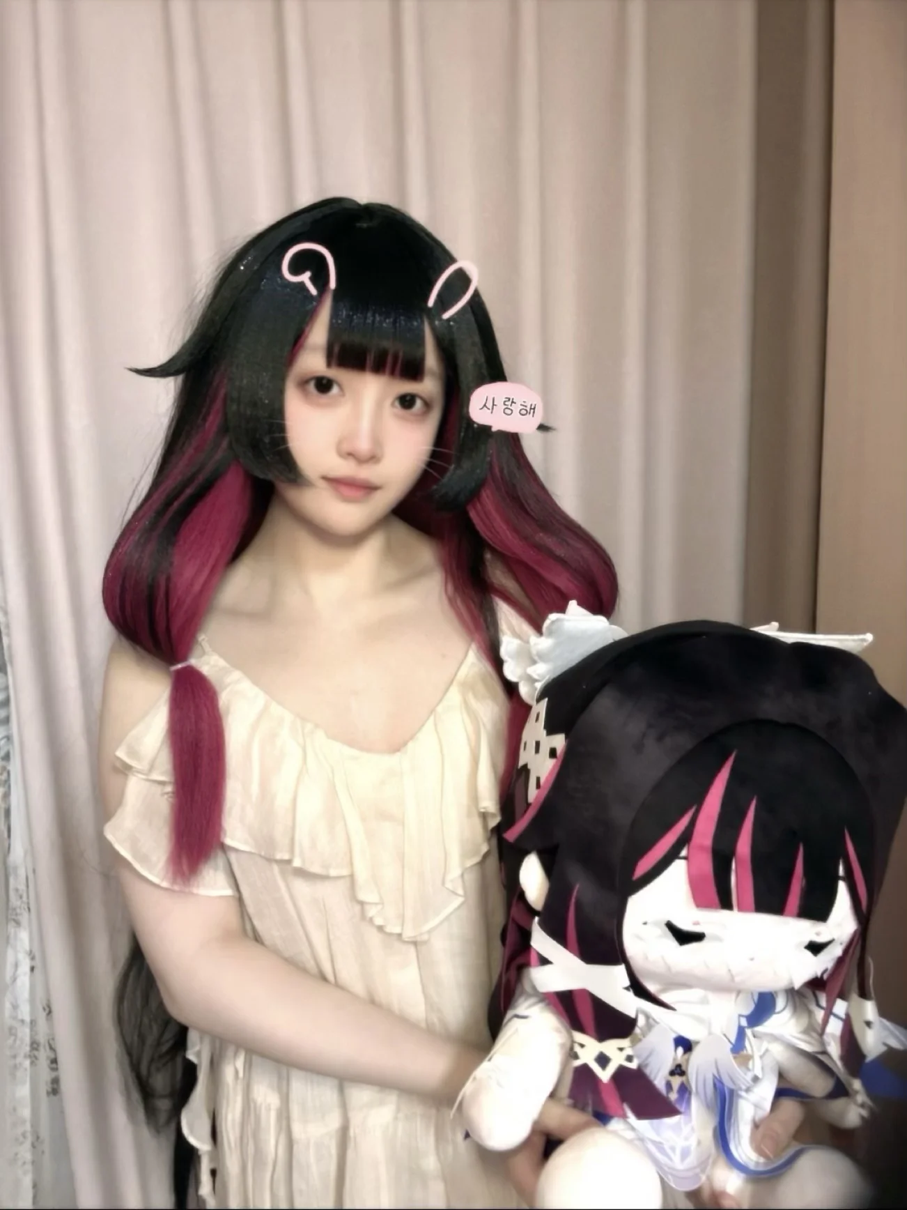 【哥倫比婭cos】原神少女假髮與官娃的試戴初體驗 - 第 2 張