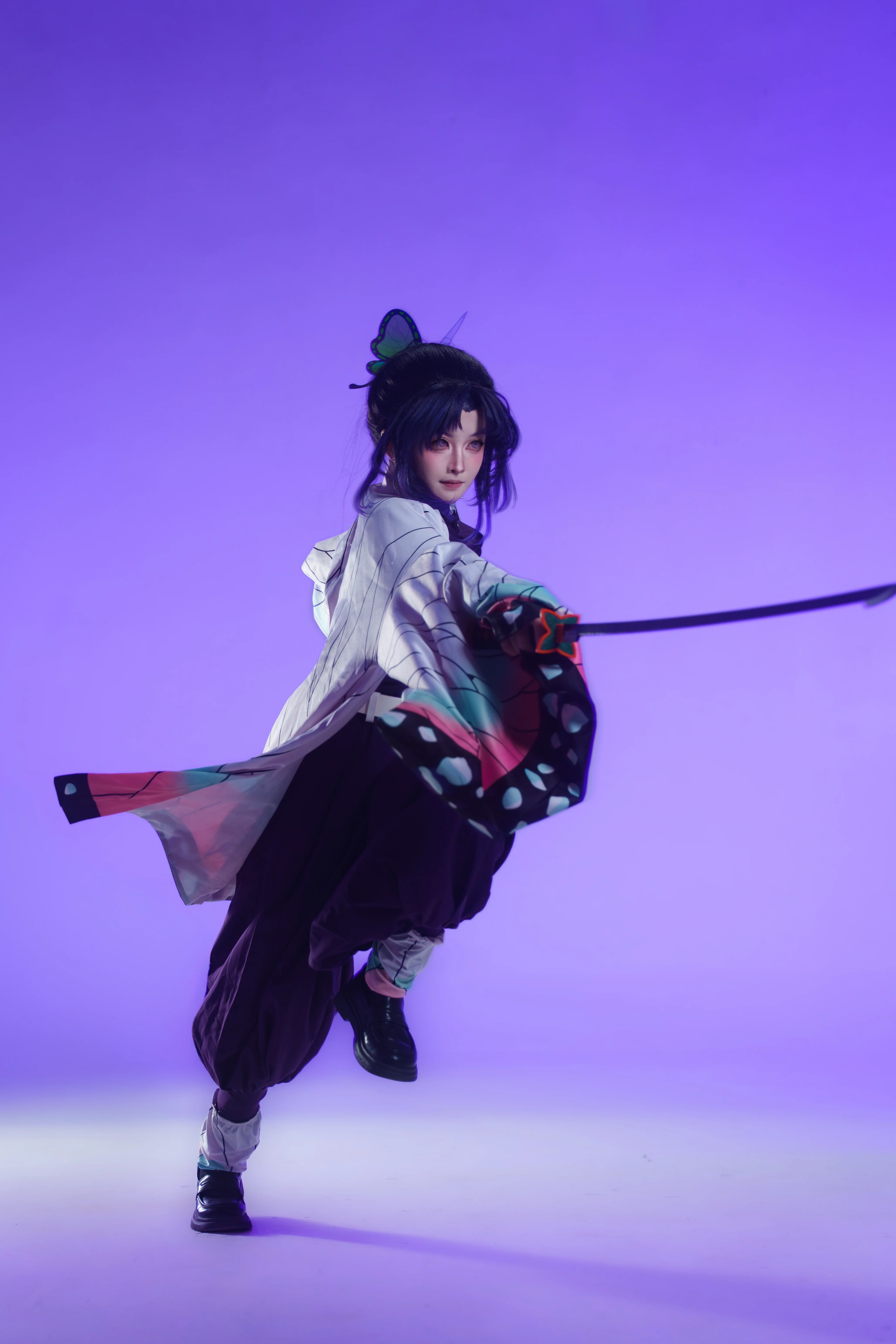 【蝴蝶忍cos】鬼灭之刃无限城篇，虫之呼吸蝶之舞 - 第 3 张
