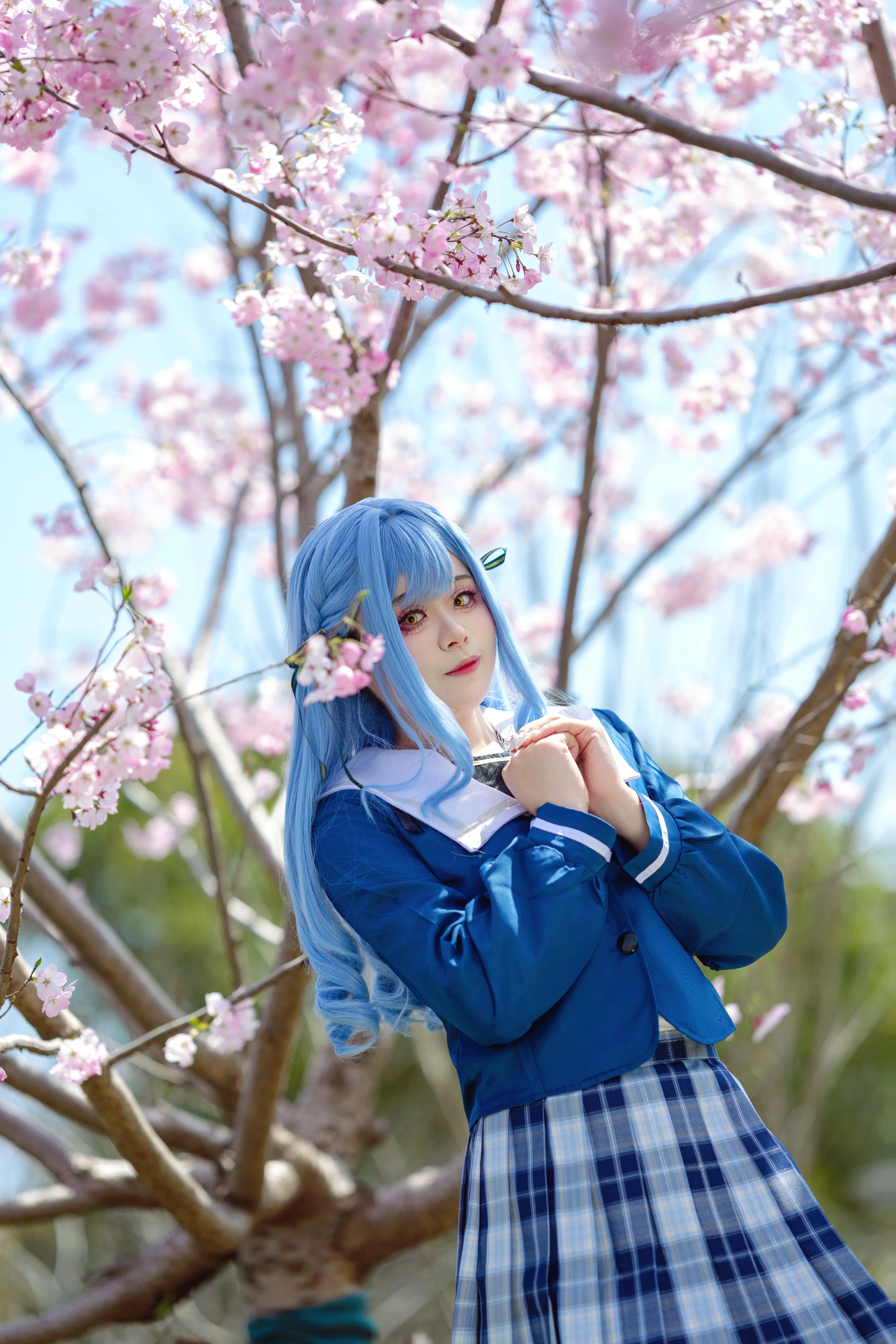 【丰川祥子cos】MYGO的春日樱花物语，清冷与坚韧的交汇 - 第 2 张