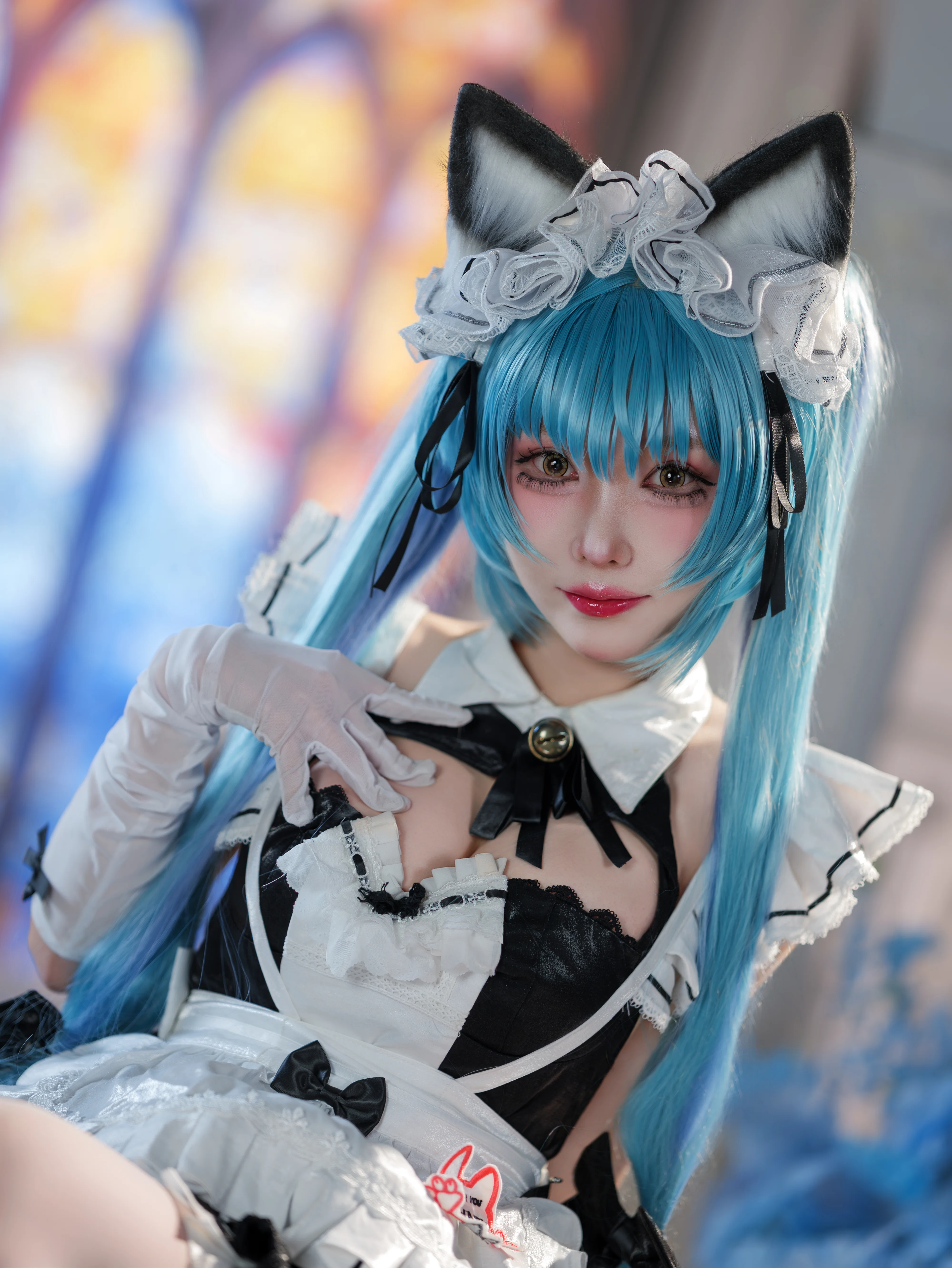 【普丽瓦蒂cos】胜利女神NIKKE中的干练女仆与飒爽身姿 - 第 3 张