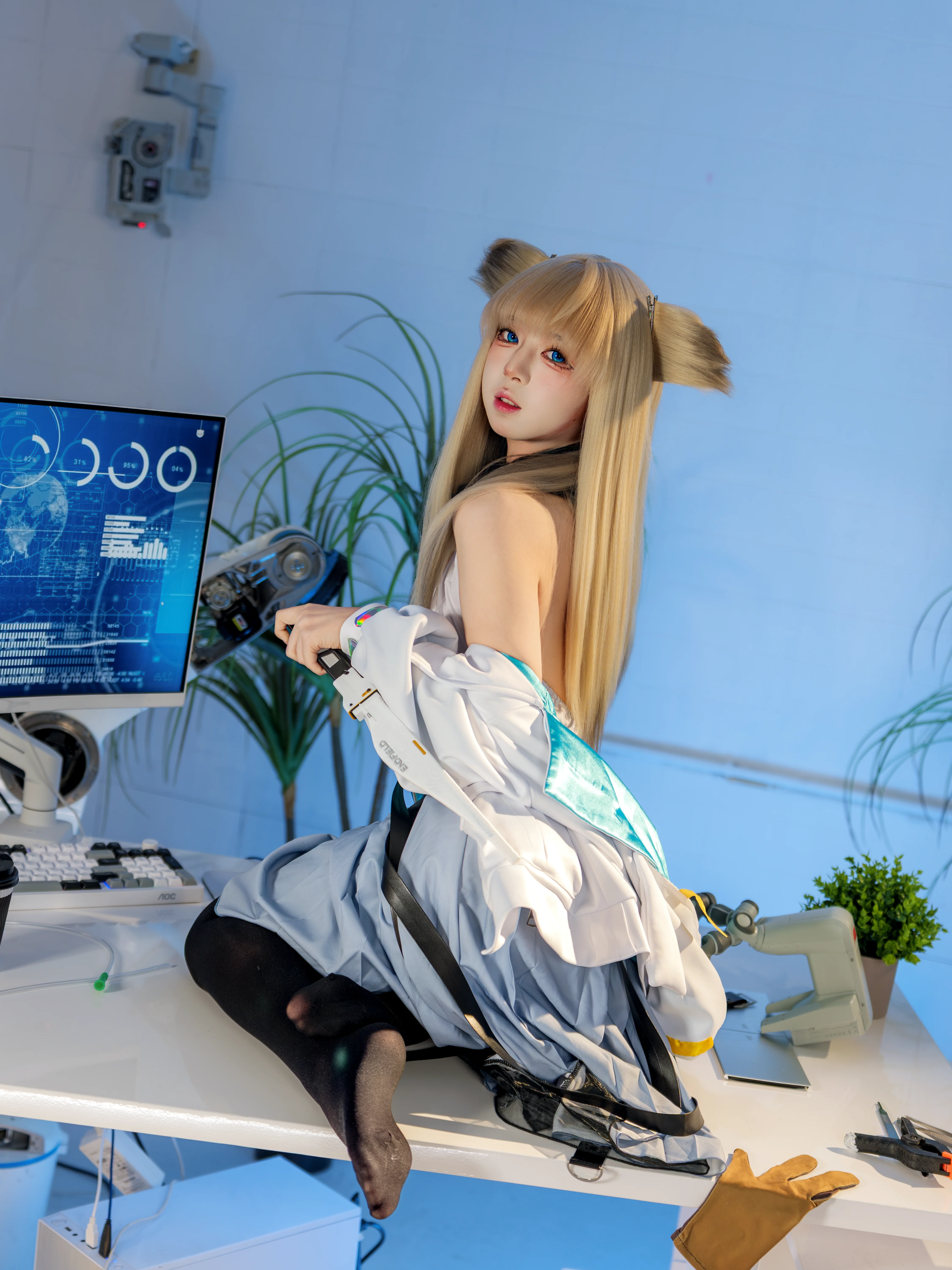 【佩丽卡cos】明日方舟终末地工业监督的日常与从容 - 第 2 张
