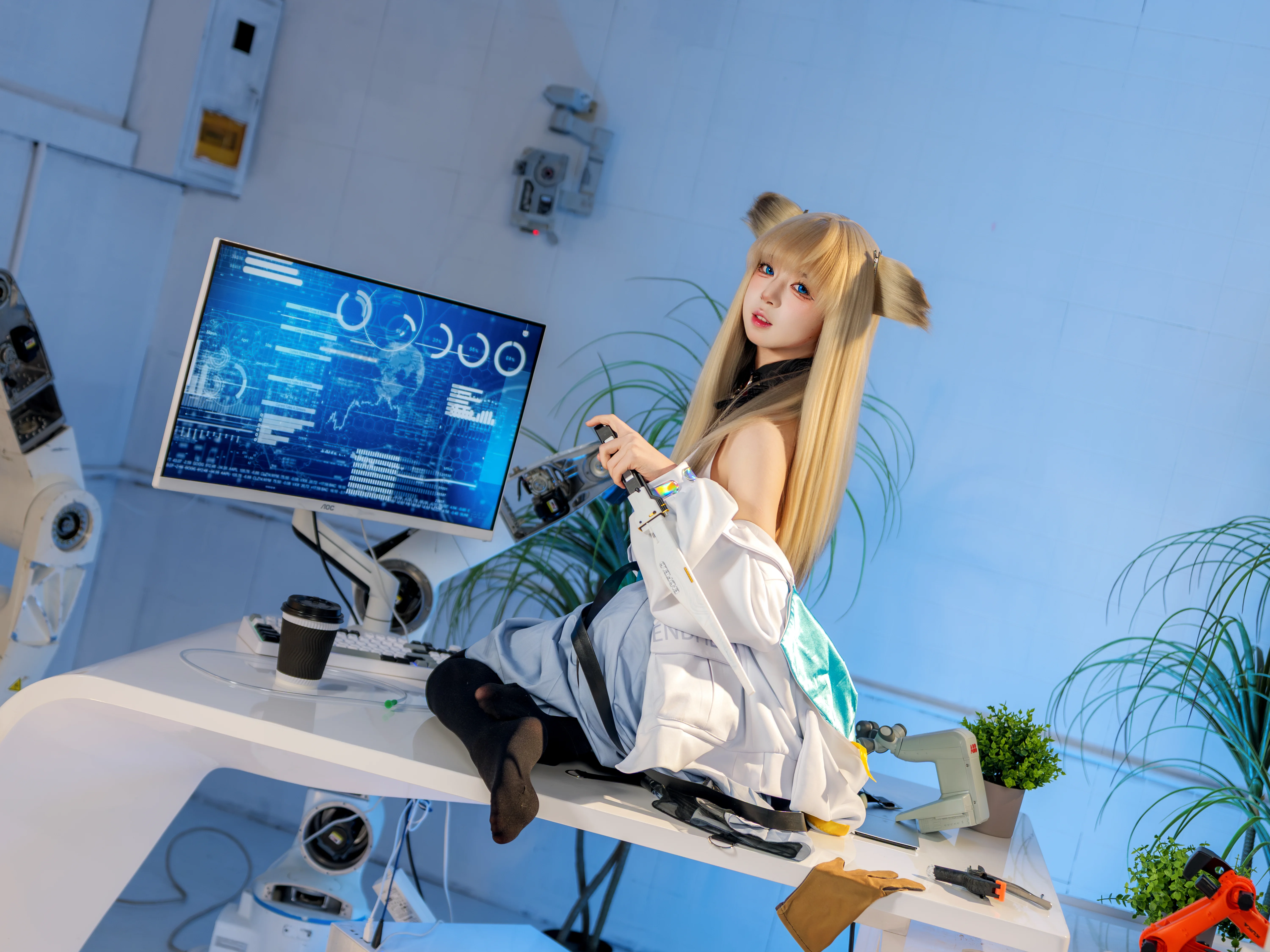 【佩丽卡cos】明日方舟终末地工业监督的日常与从容 - 第 9 张