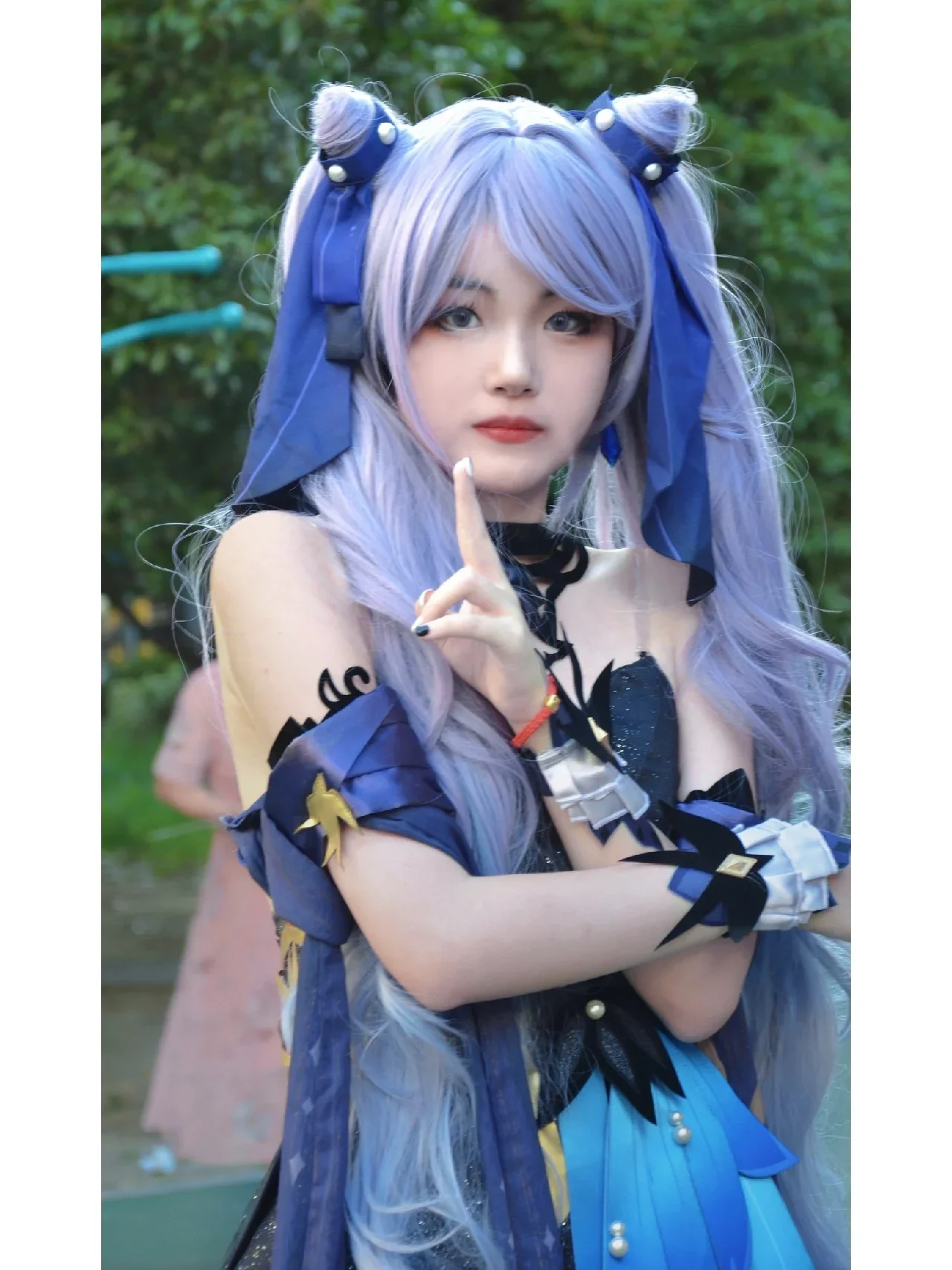 【刻晴cos】原神玉衡星的初次户外尝试 - 第 2 张